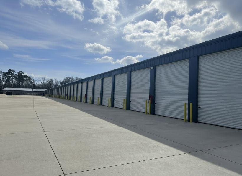 Boat and RV storage unit doors