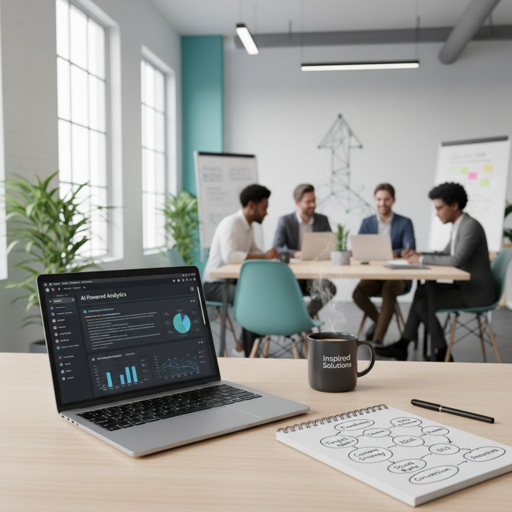 Inspired Solutions digital marketing workspace