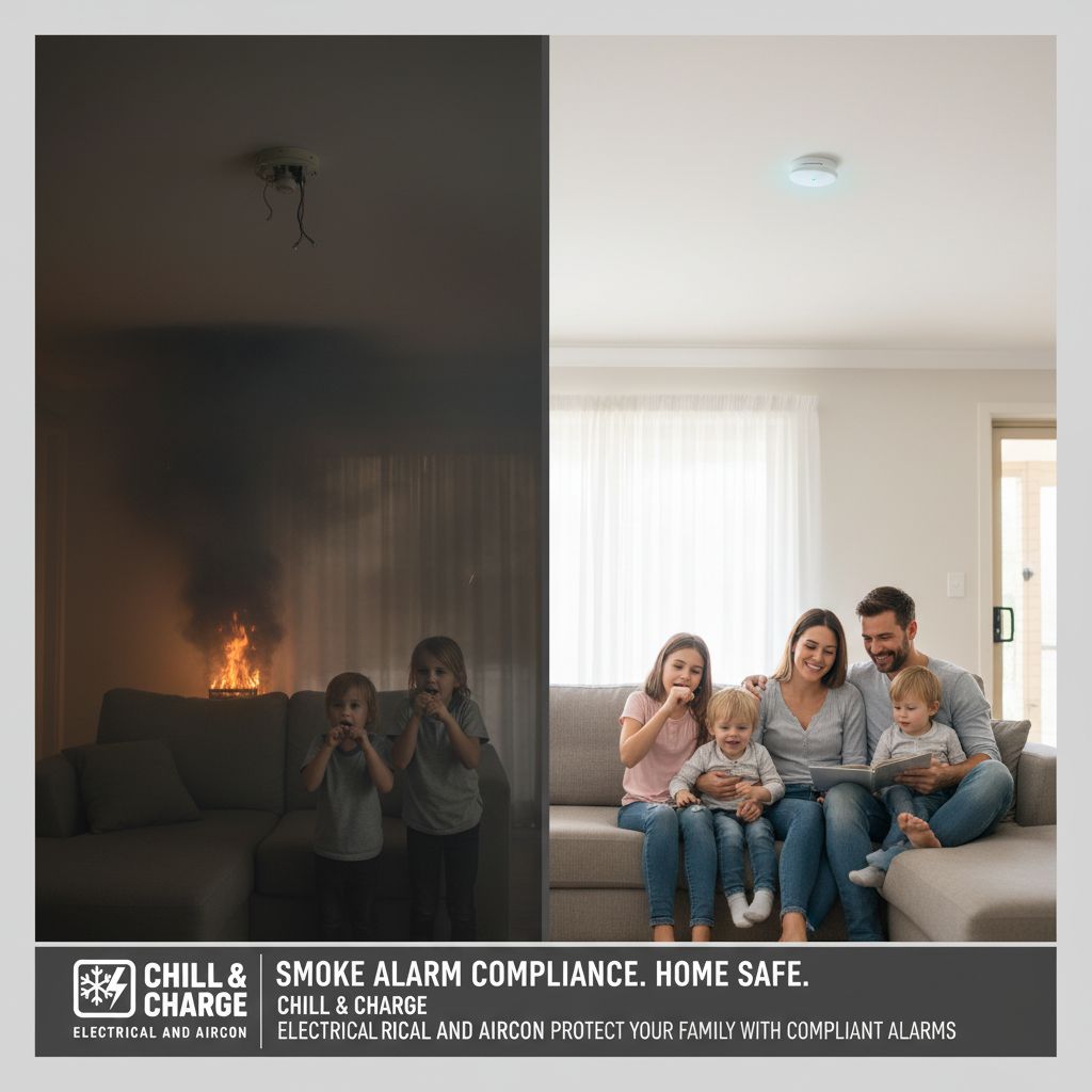 Smoke alarm compliance — protect your family with Chill and Charge