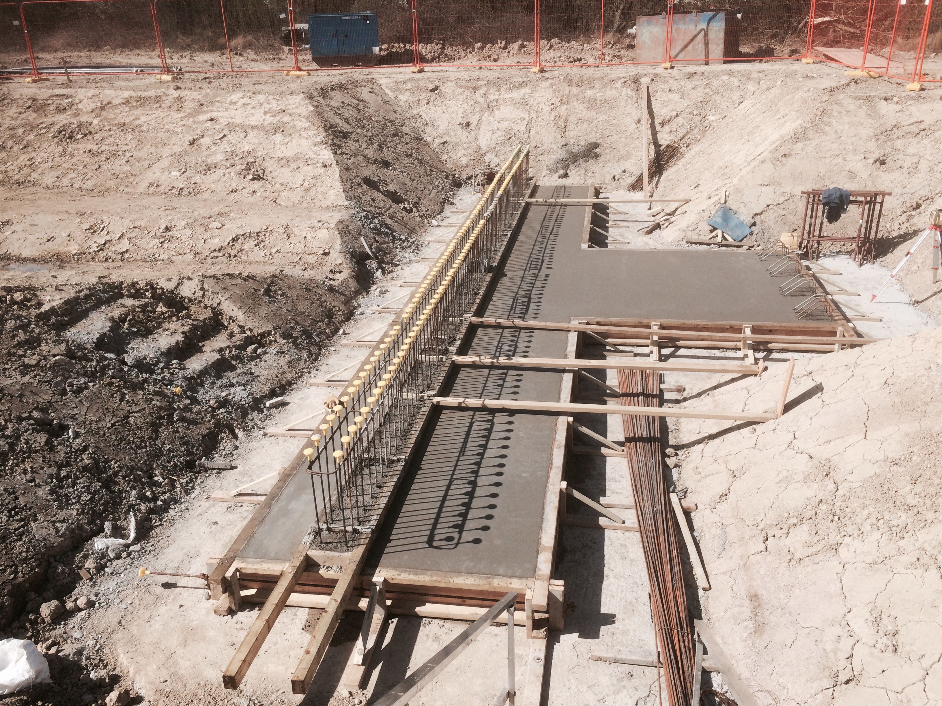 Foundation and reinforcement work by Best Civils