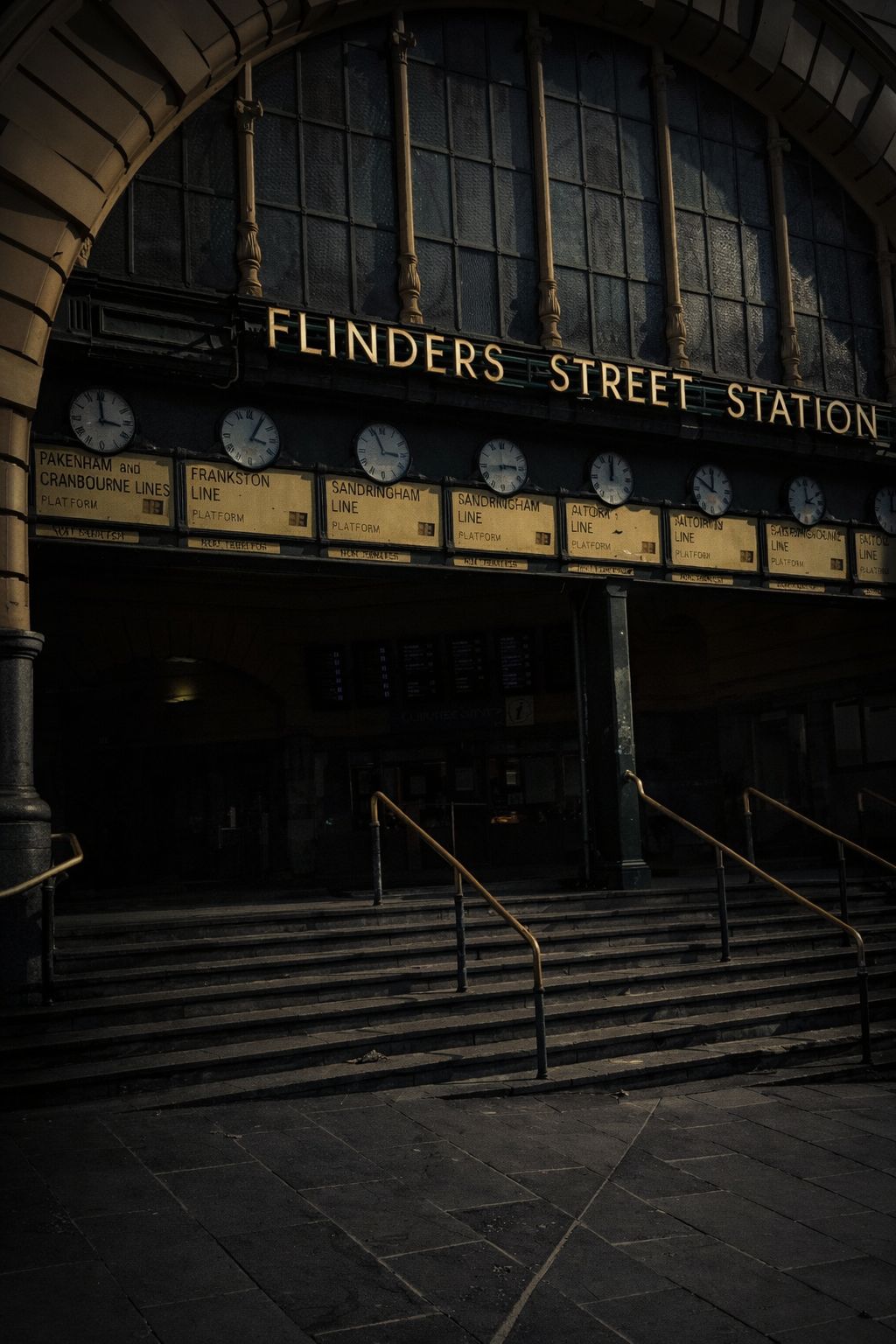 Flinders Street Station Melbourne in post-apocalyptic ruins — iconic landmark from the novel This Is What We Are Now by Javier A. Barragan