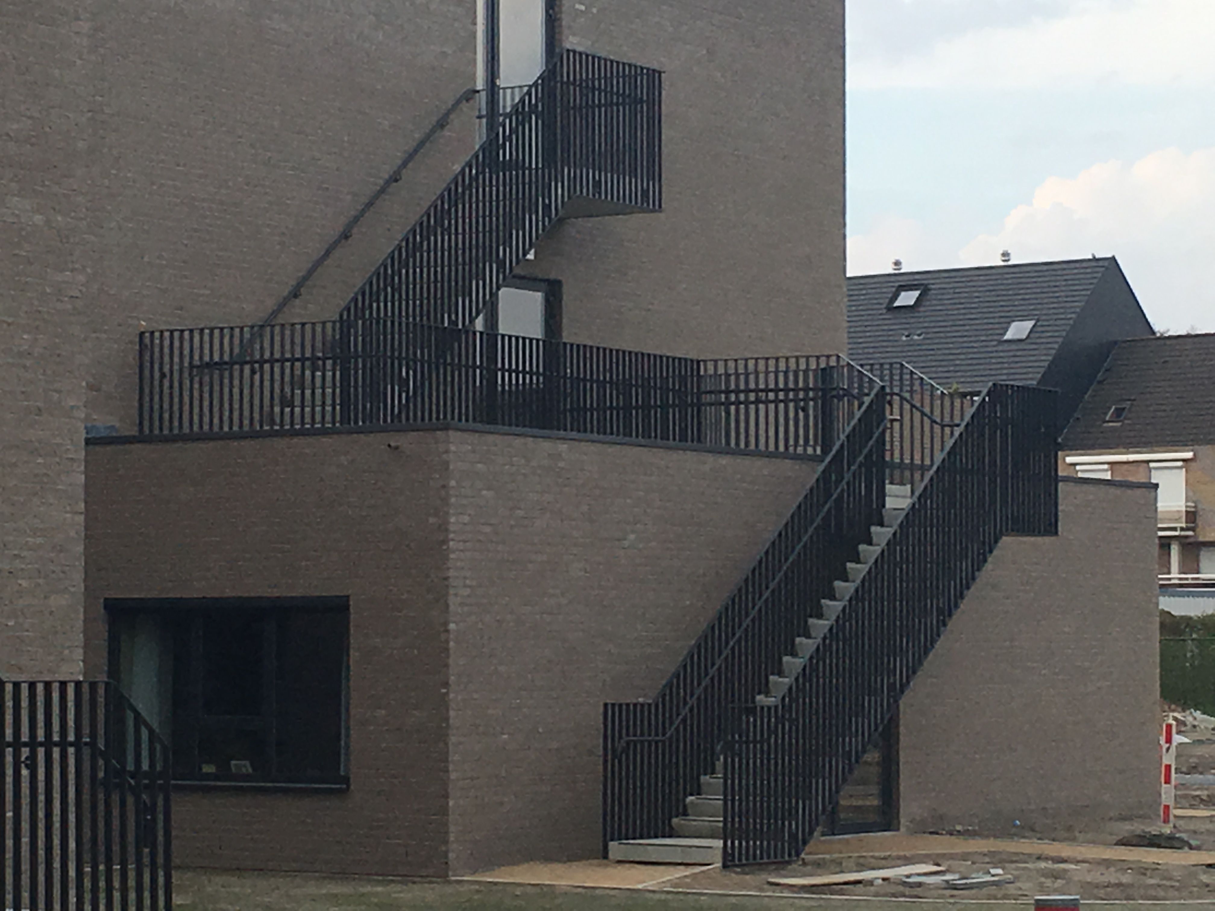 Stalen trap – nieuwbouw