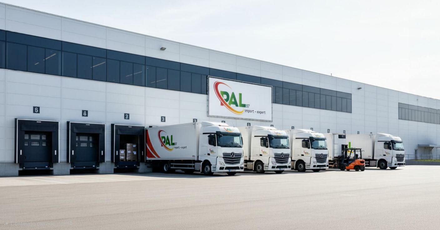 Importação e exportação alimentar premium
