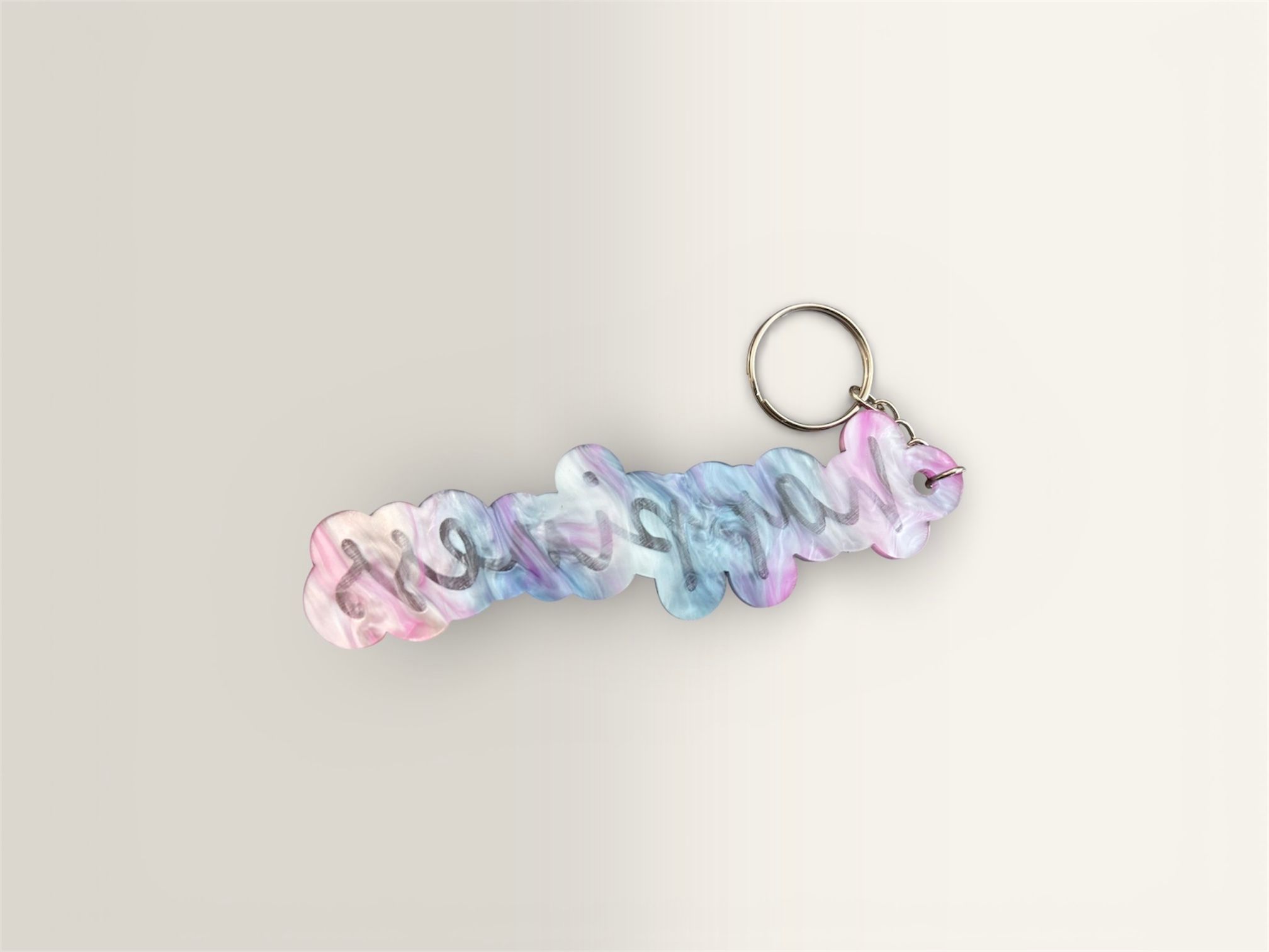 Single Name Keychain