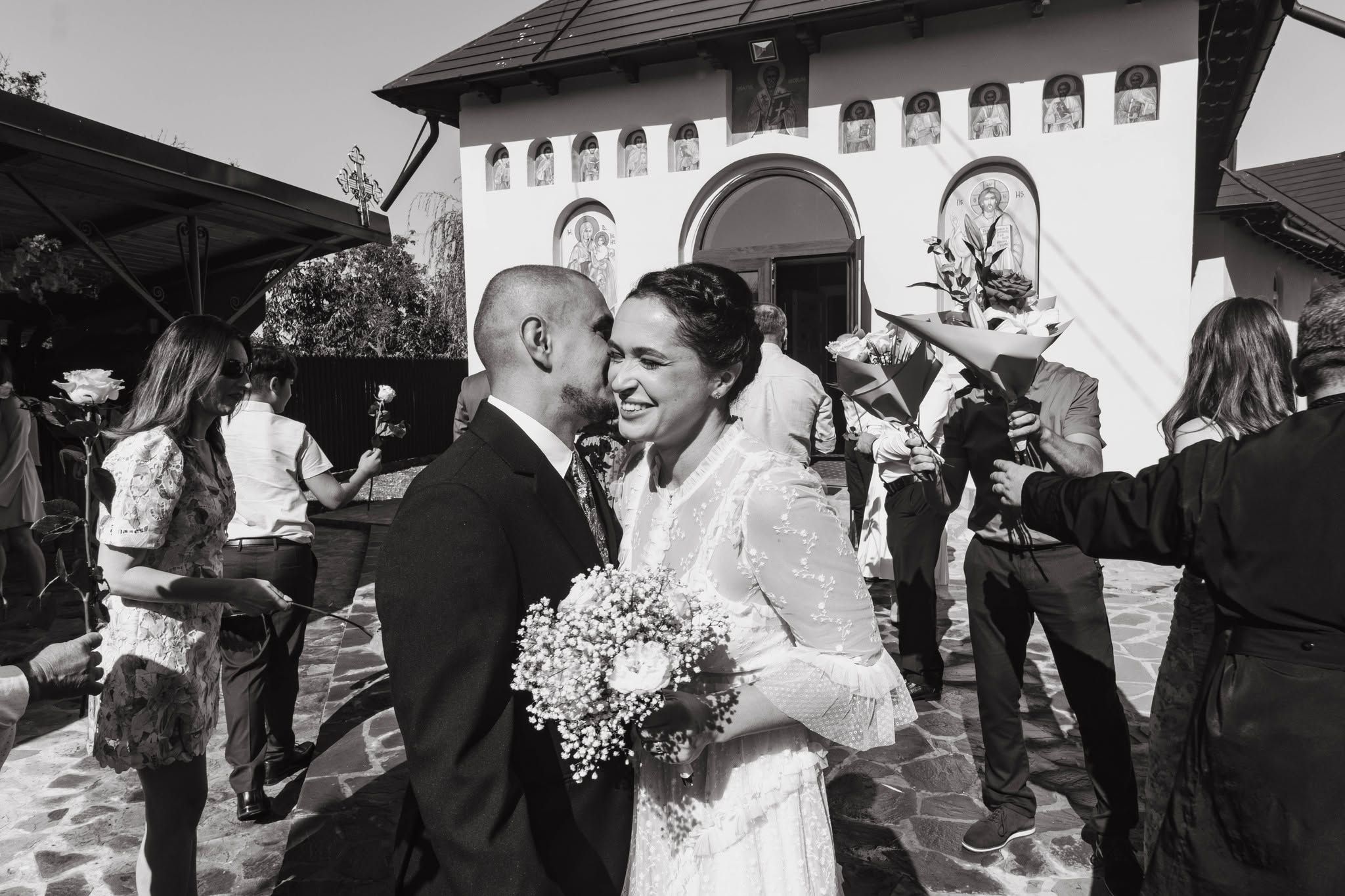 Moment la biserică