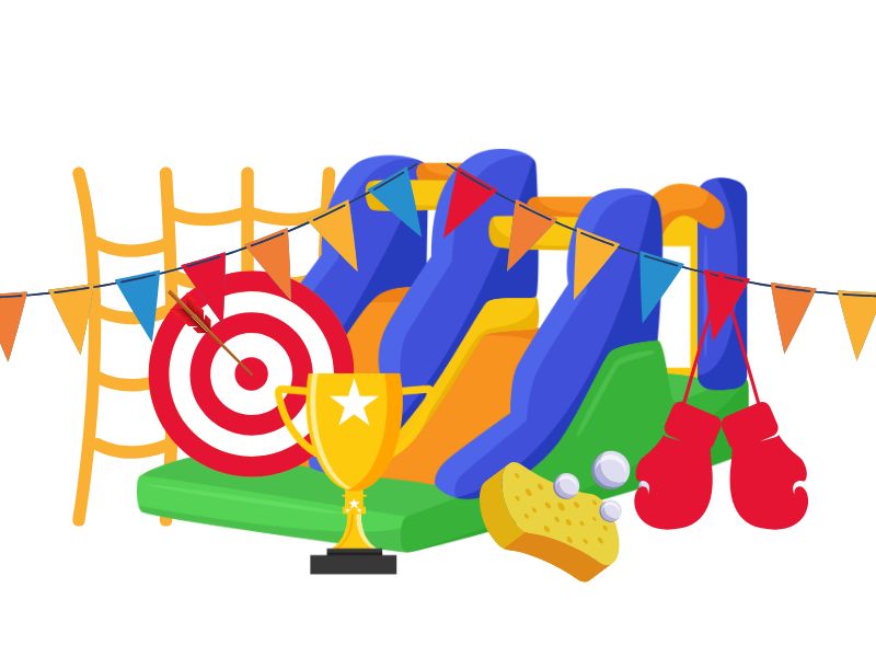 It's a Knockout employee engagement team building — giant inflatables and outdoor fun UK