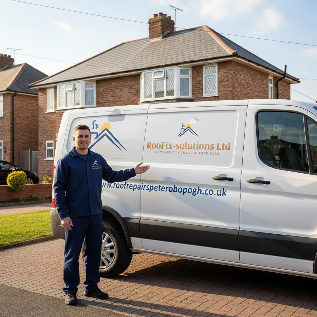 RooFix Solutions engineer and branded van