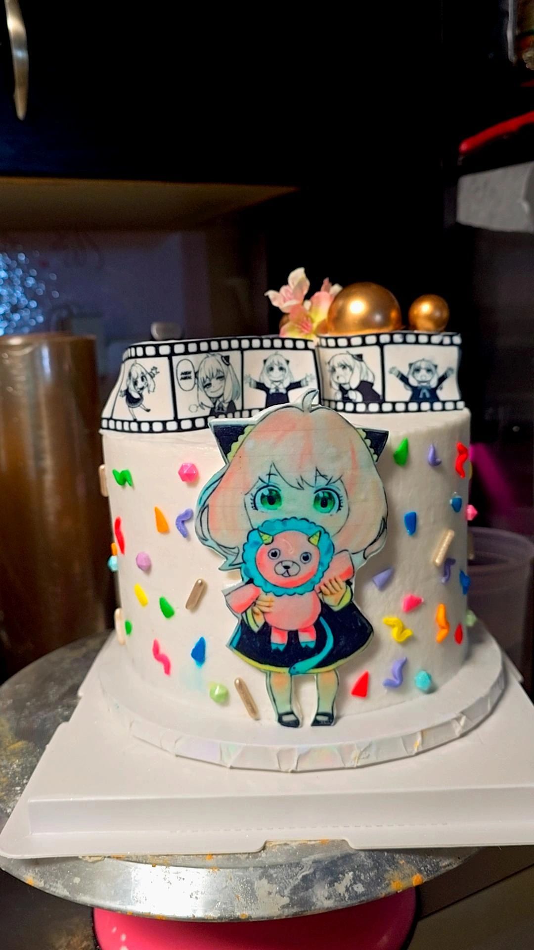 Anime Character Cake