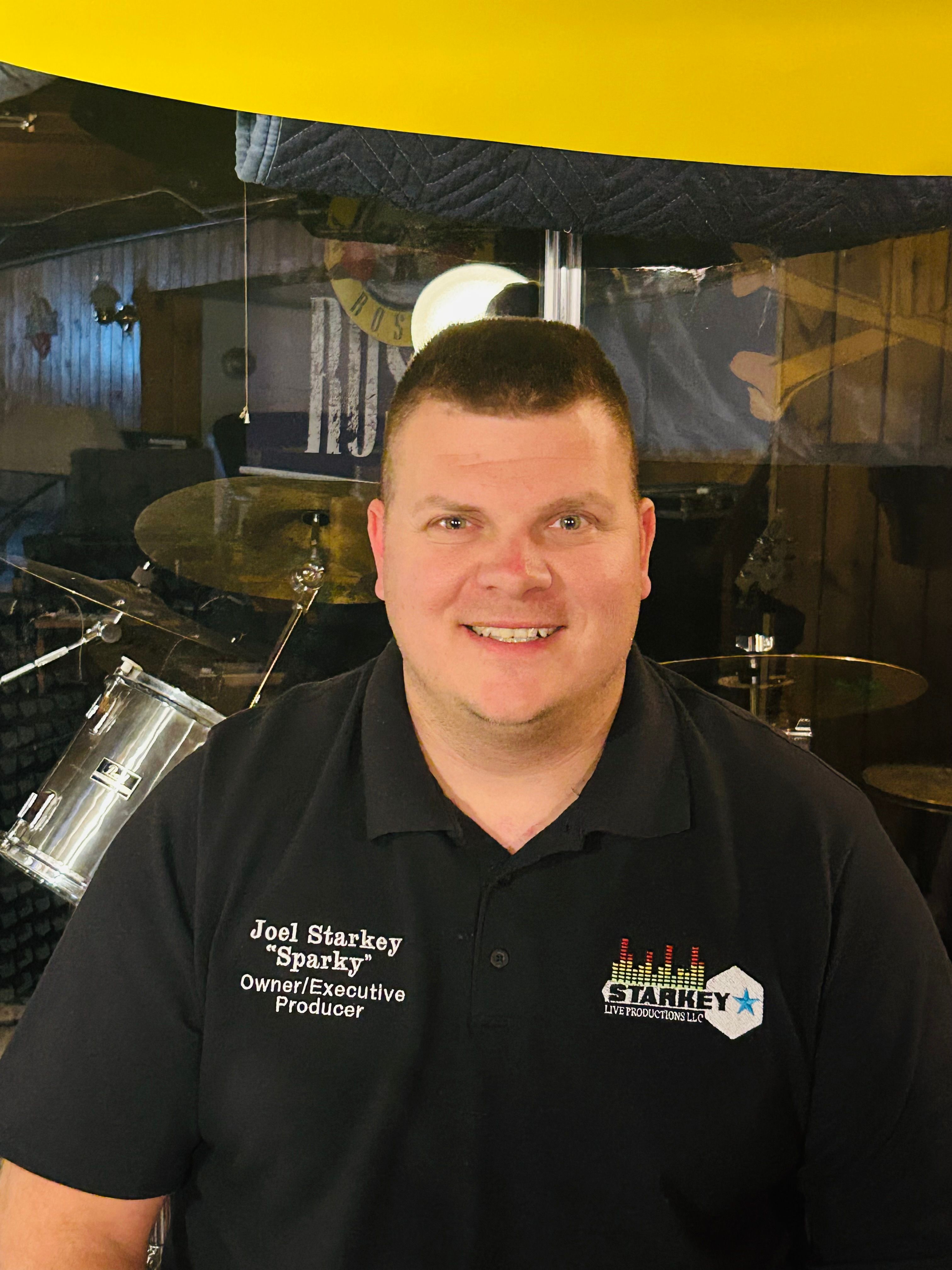 Joel "Sparky" Starkey - Owner and Executive Producer of Starkey Live Productions