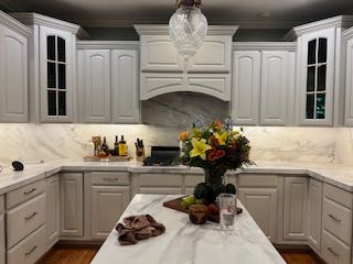 Kitchen cabinet painting project 2 in Raleigh Durham Cary NC