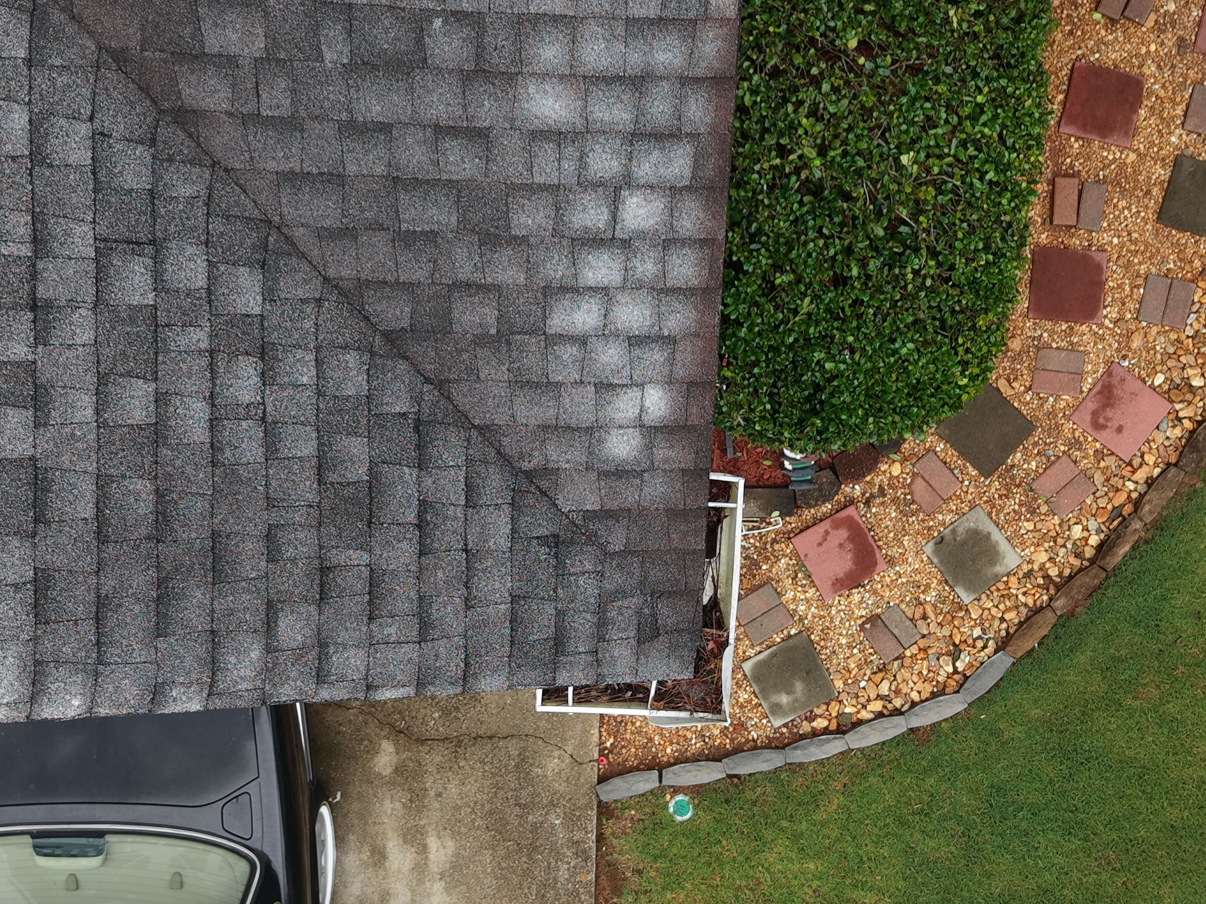Roof overview — top-down context