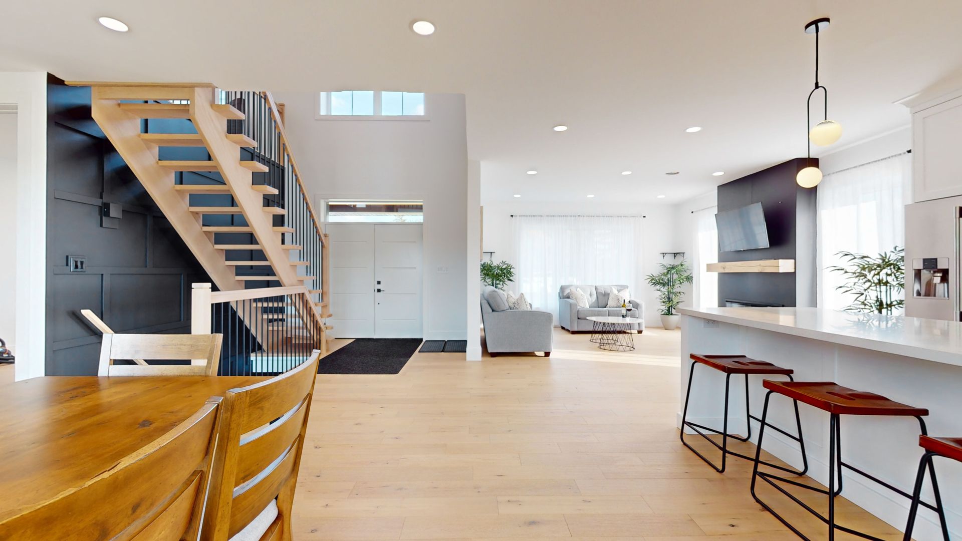Open-Concept Living Space