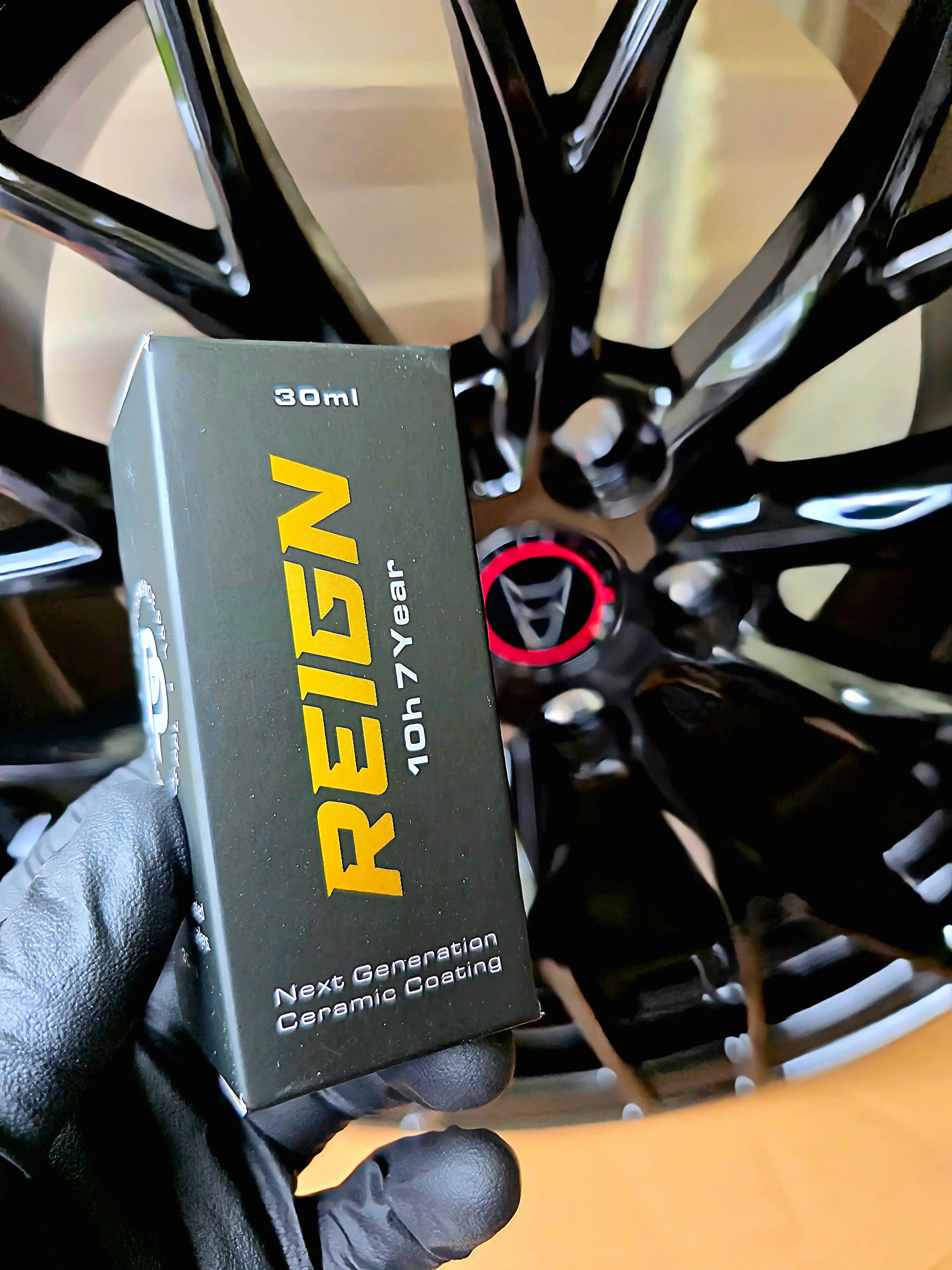 Ceramic coating application — Reign 10H by Black Pearl Detailing