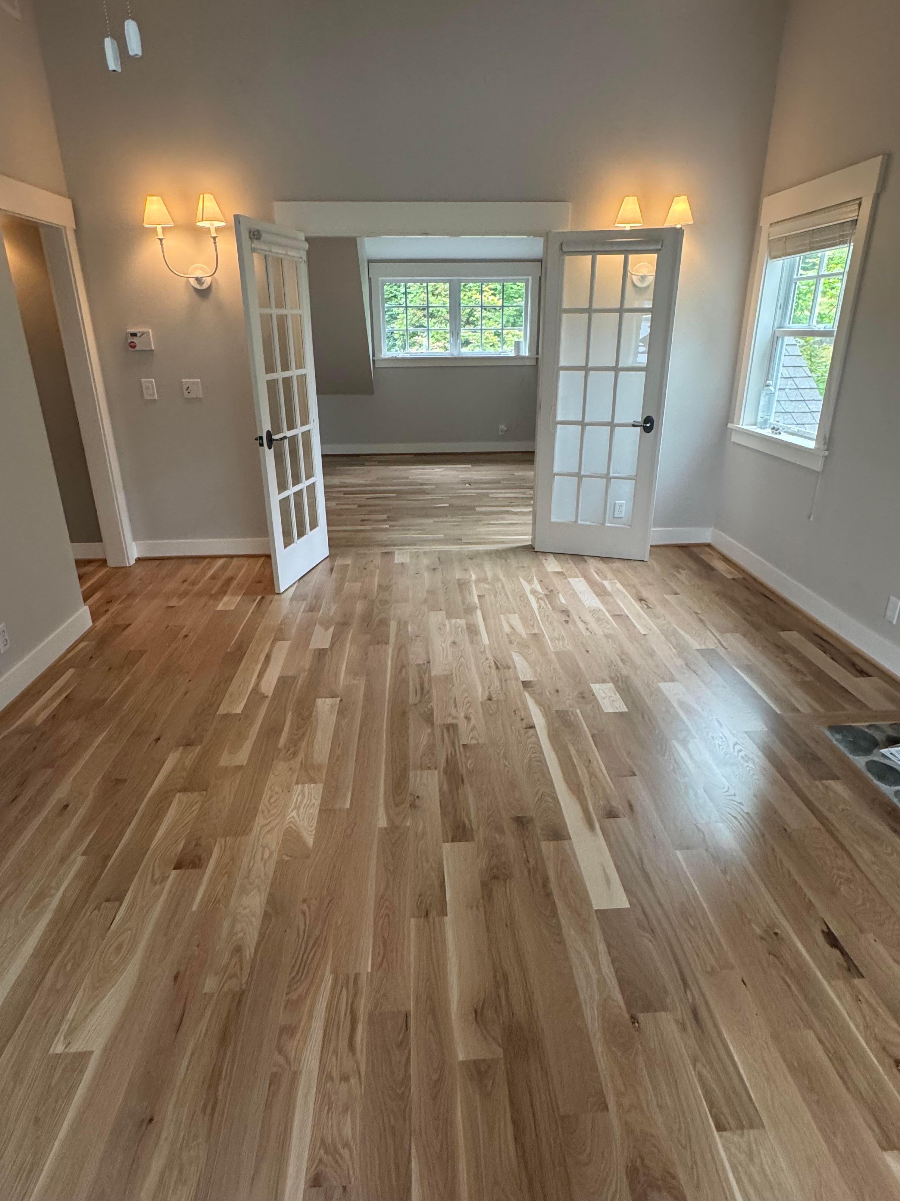 Beautiful hardwood flooring