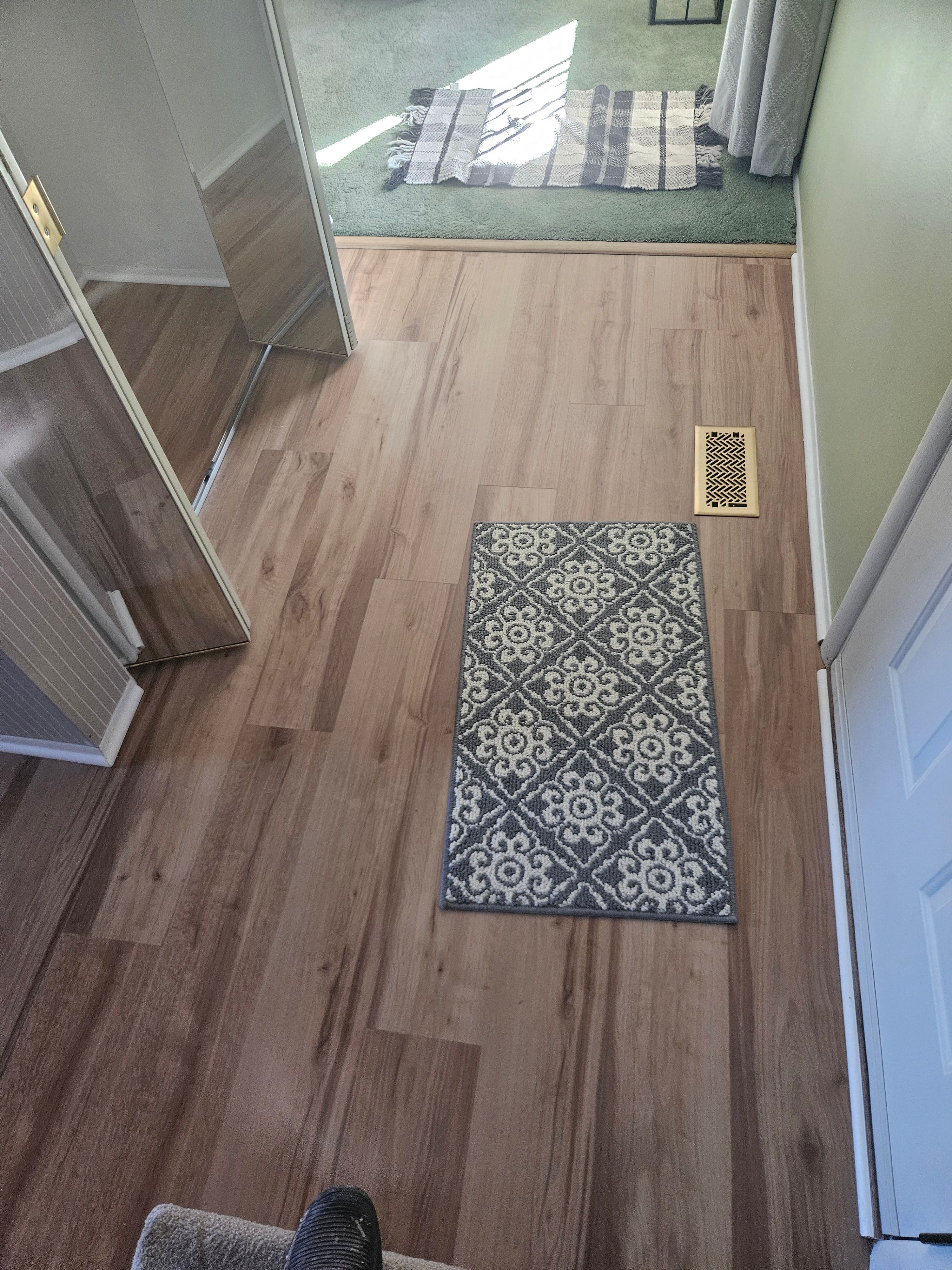 New hardwood flooring installation by Katona Home Remodeling