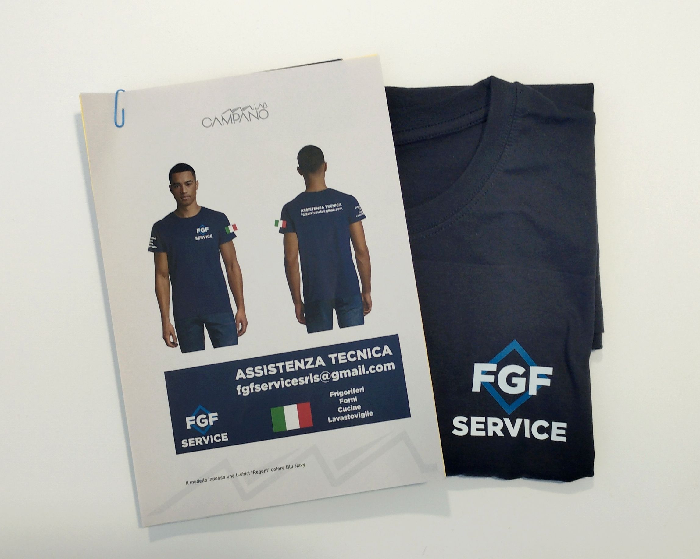 T-shirt da lavoro personalizzate — FGF Service