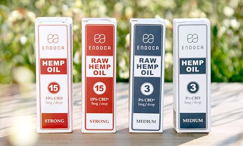 Endoca CBD yağ ürünleri