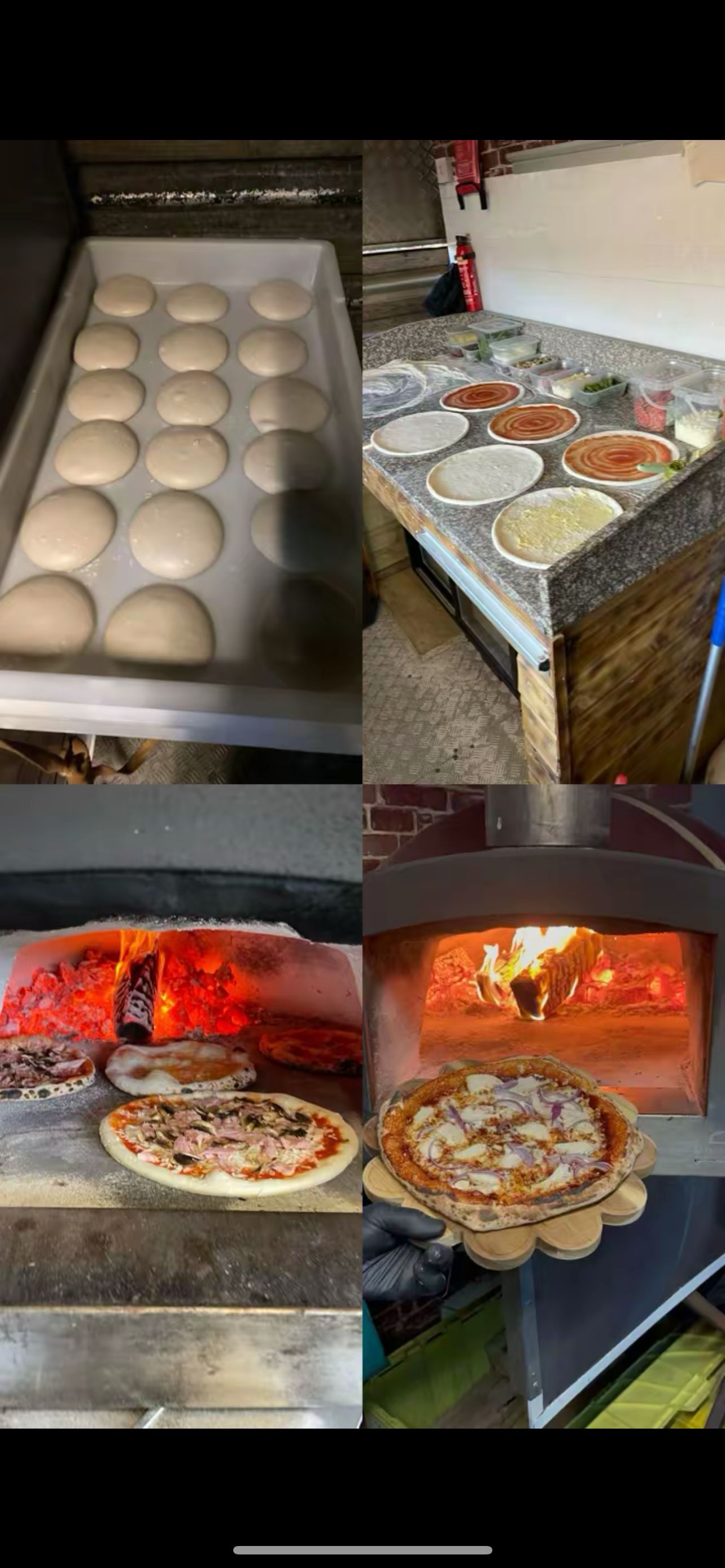 From dough to oven — the pizza-making process