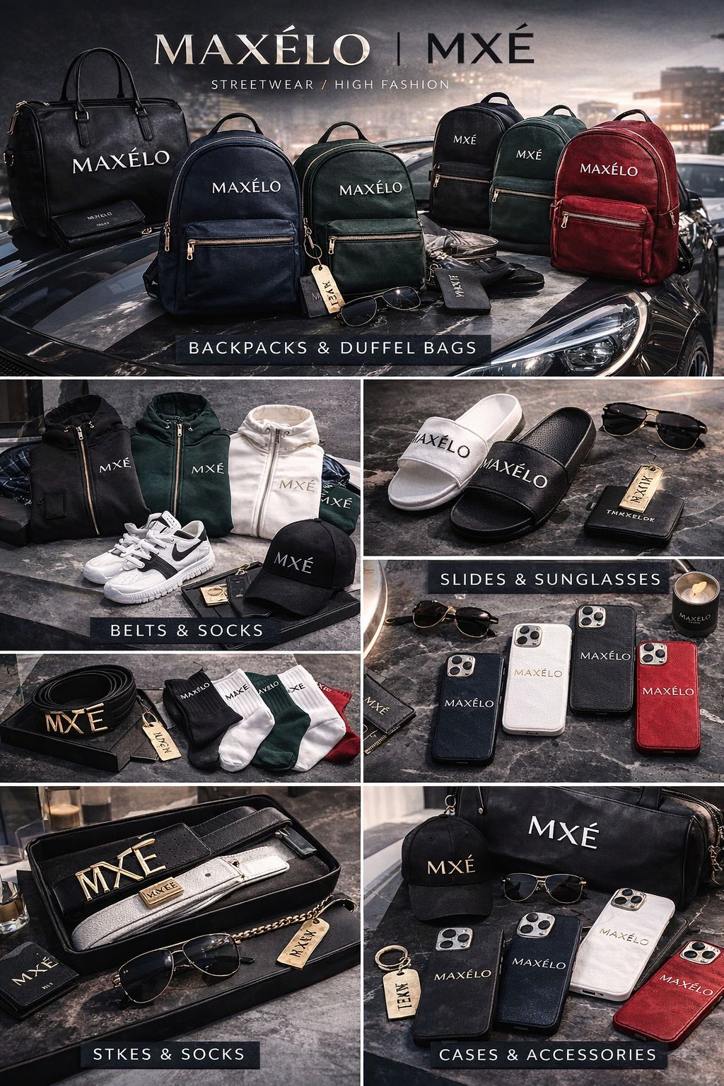 MAXÉLO Accessories collection