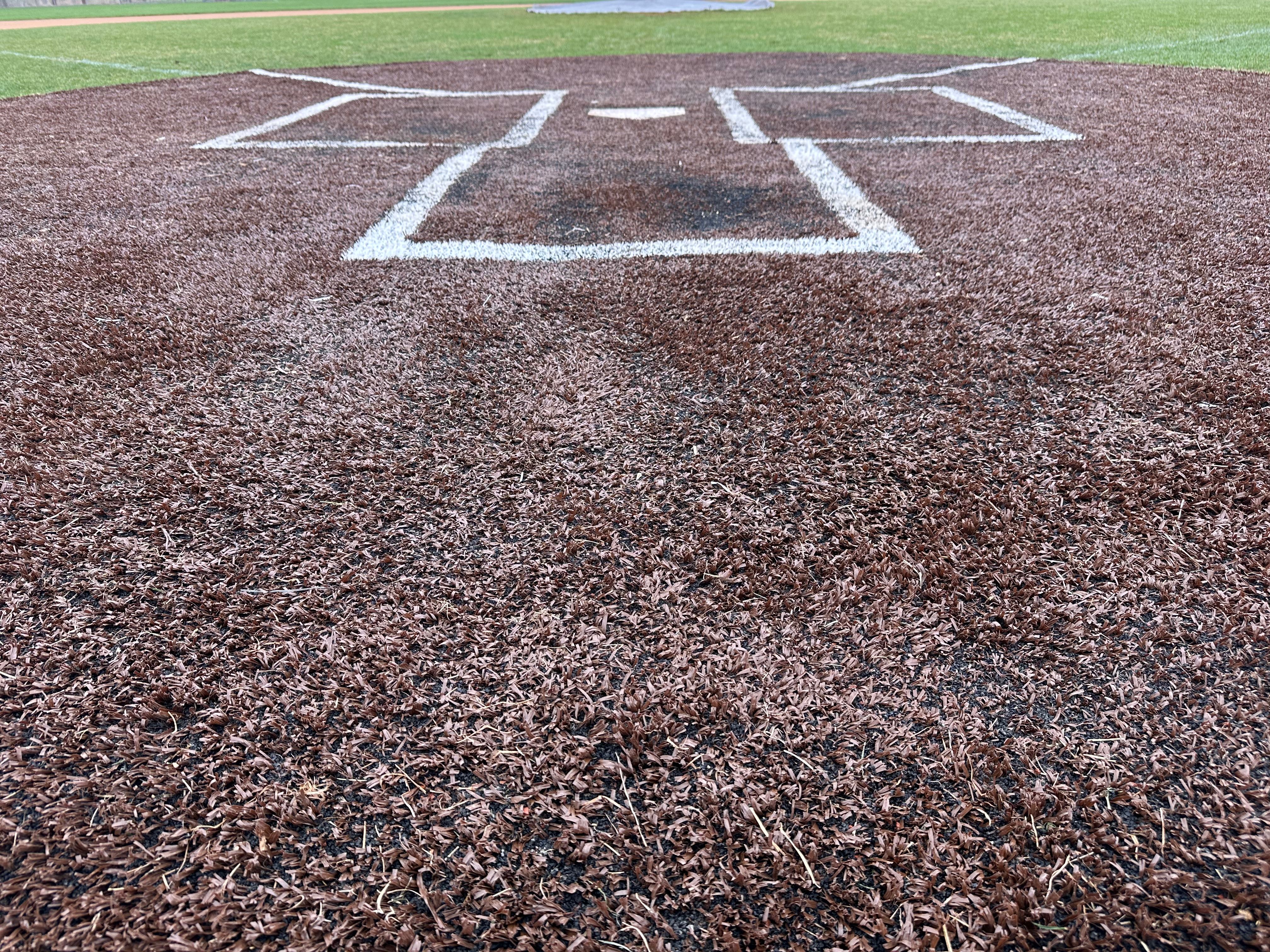 Roncalli home plate area