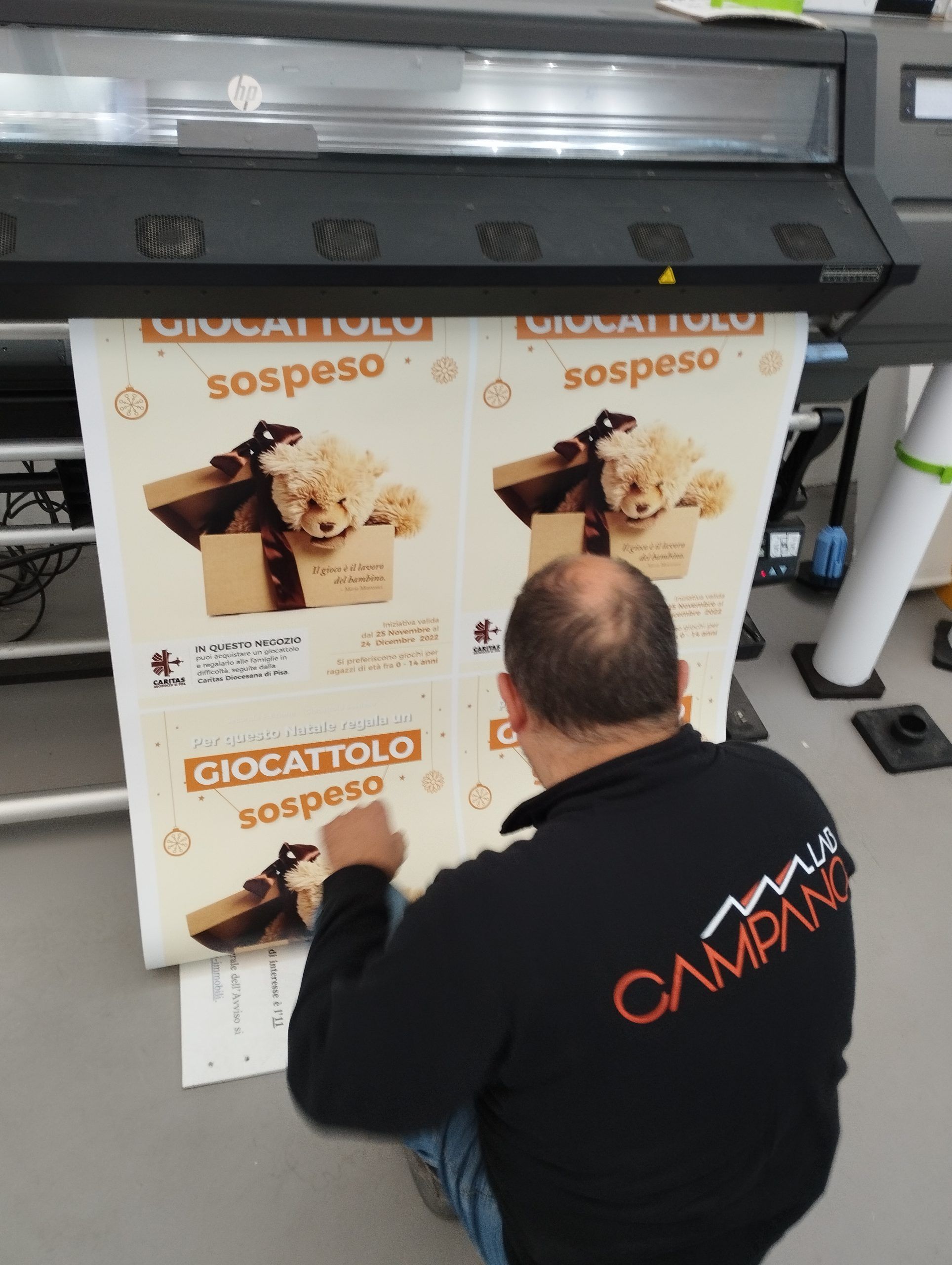 Stampa poster con la nostra HP Latex — grande formato