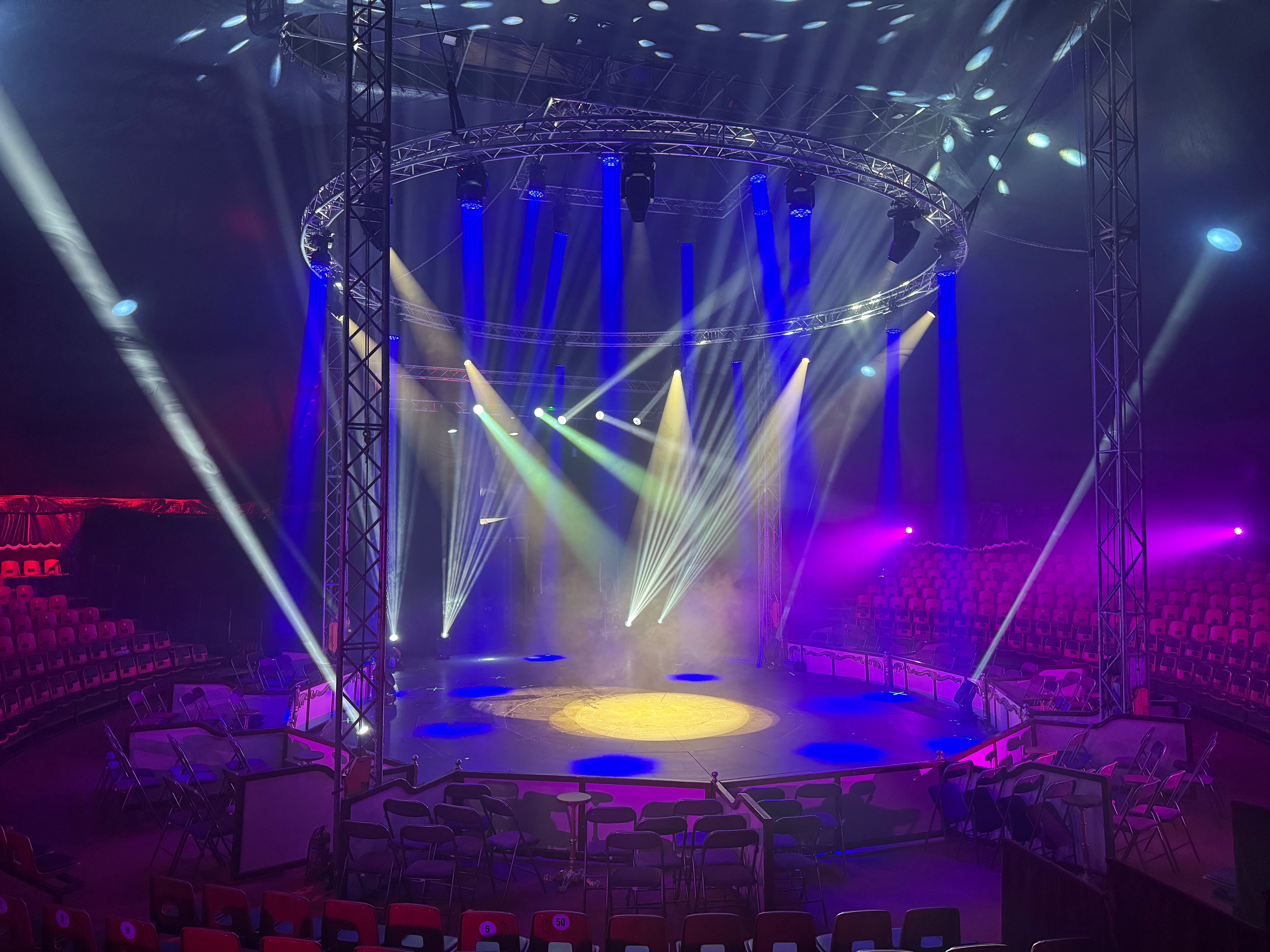 Production Setup — Circus Arena