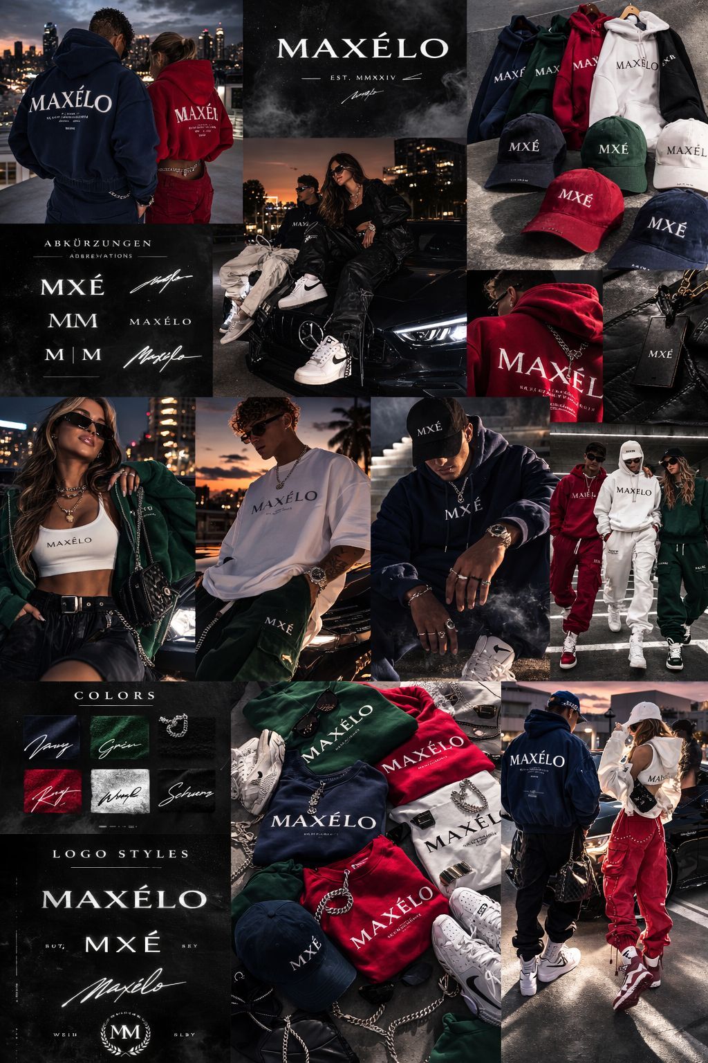 MAXÉLO editorial campaign