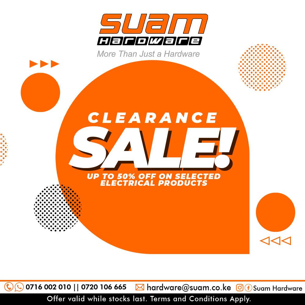 Clearance Sale — Electrical Products