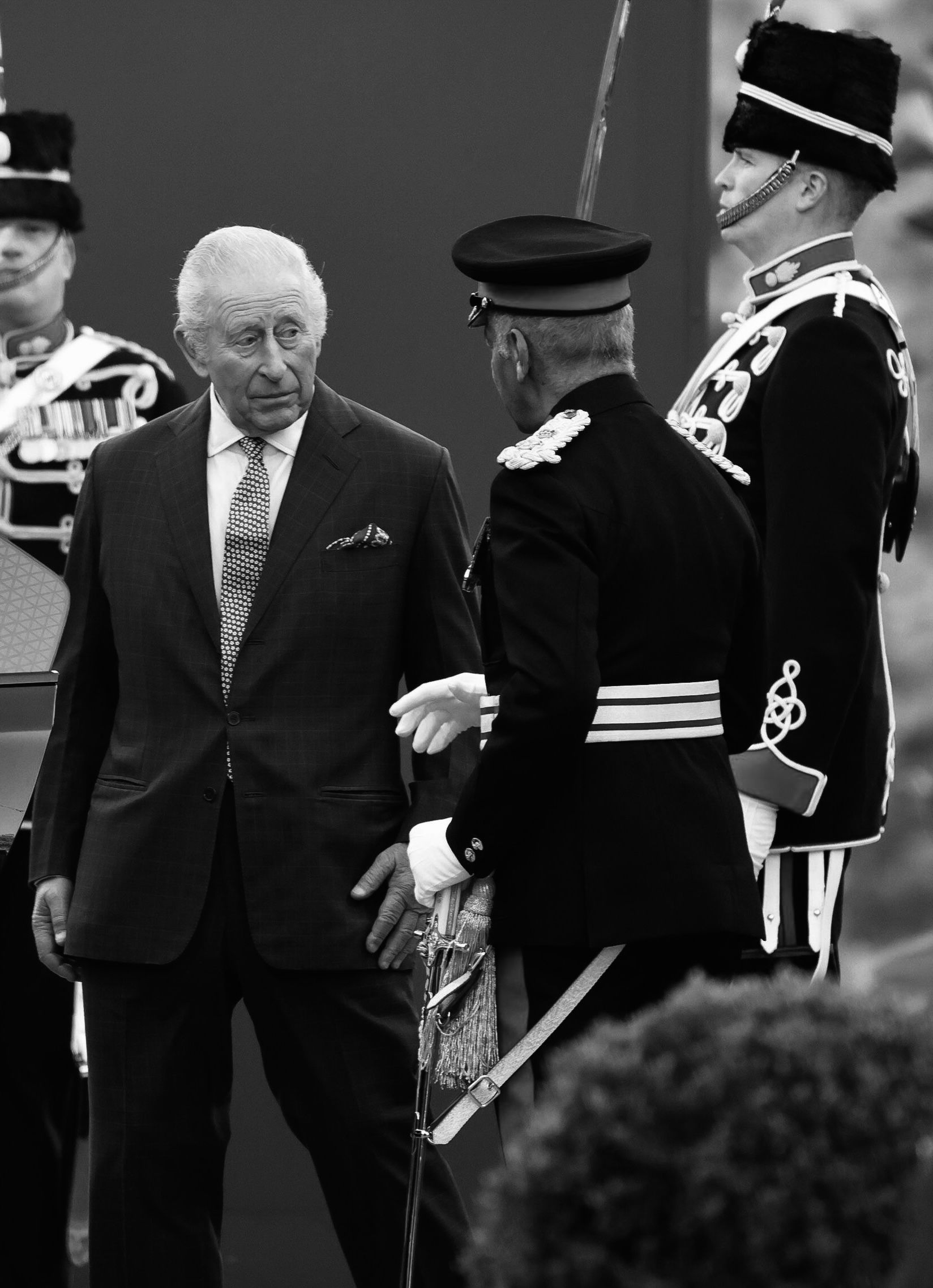 Michael at Chelsea Barracks — King's Honour Guard