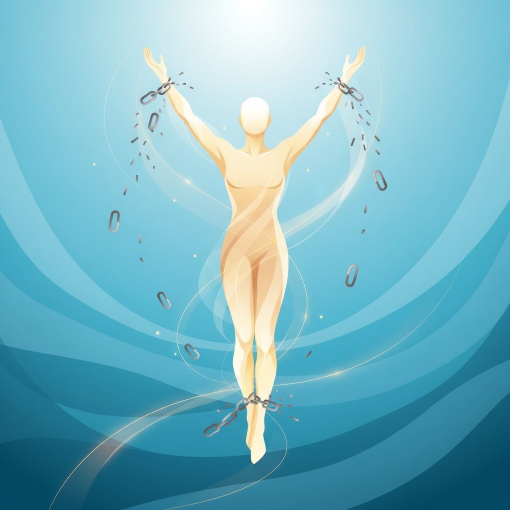 Breaking free from addiction - symbolic freedom