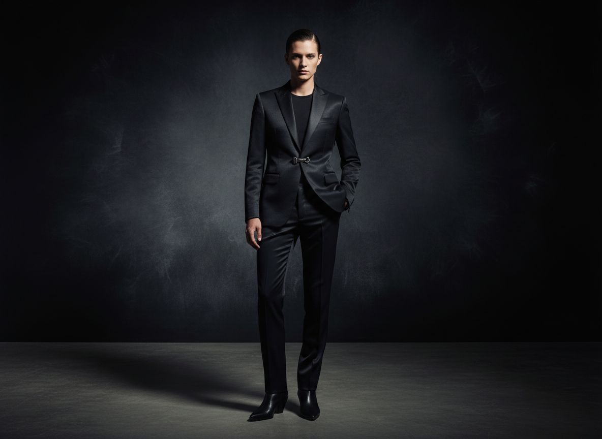 Obsidian Tux Suit (No Satin)
