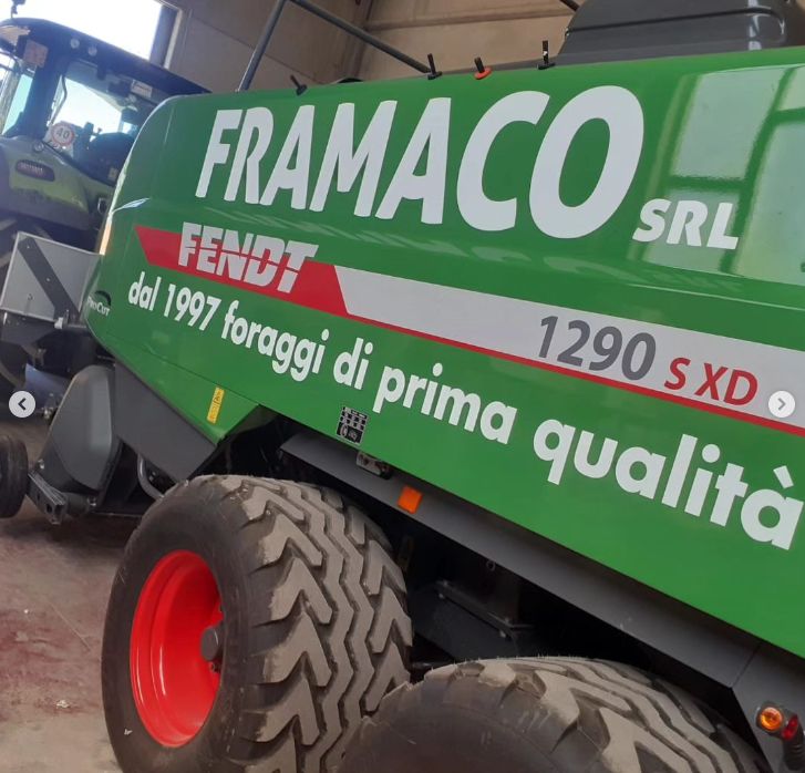 Decorazione mezzo agricolo — Framaco SRL