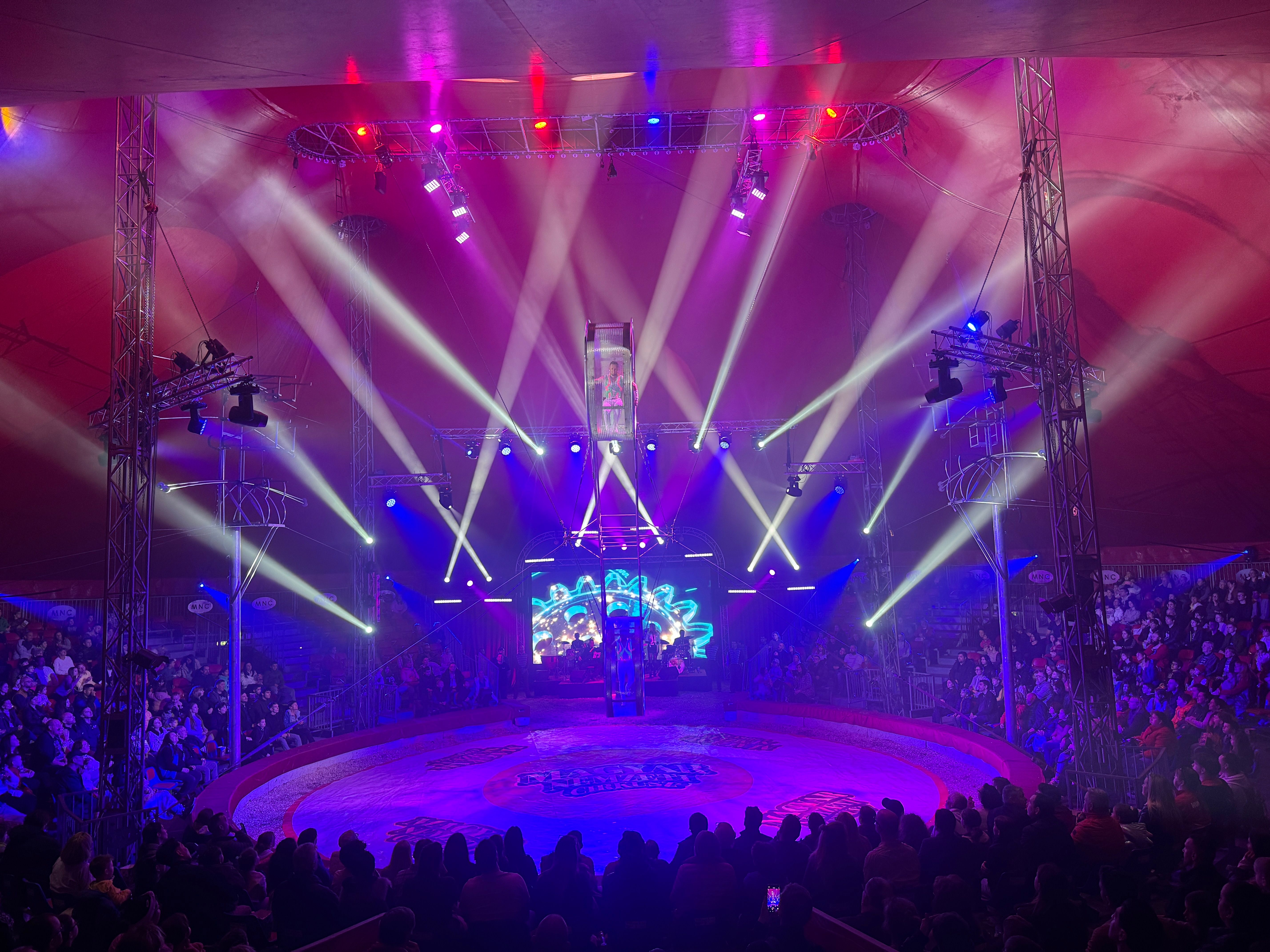 Circus arena production