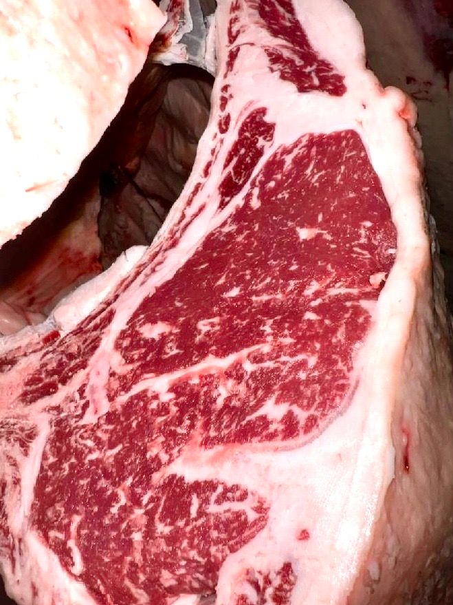 Wagyu beef marbling