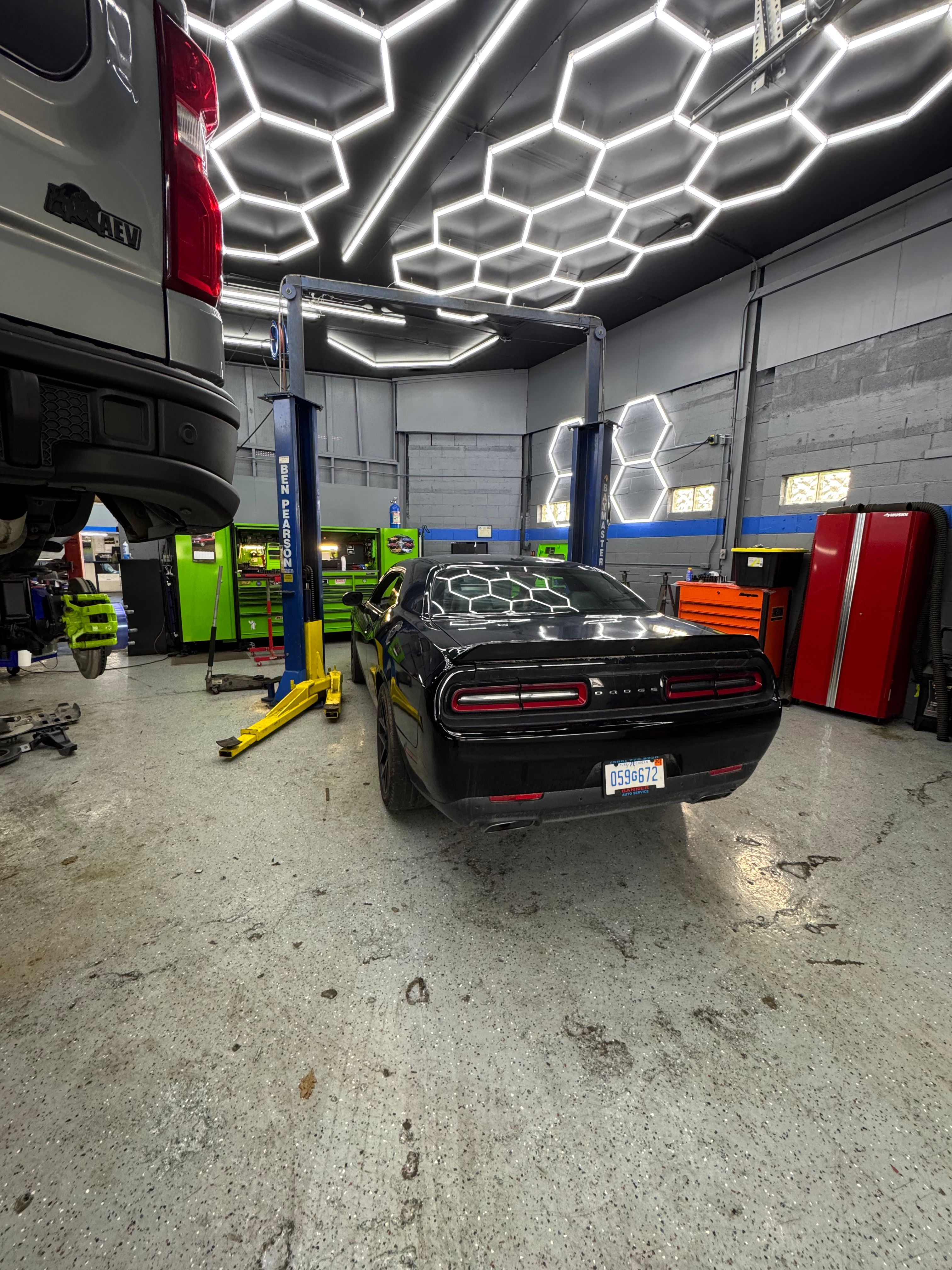 Banner Auto Service shop interior