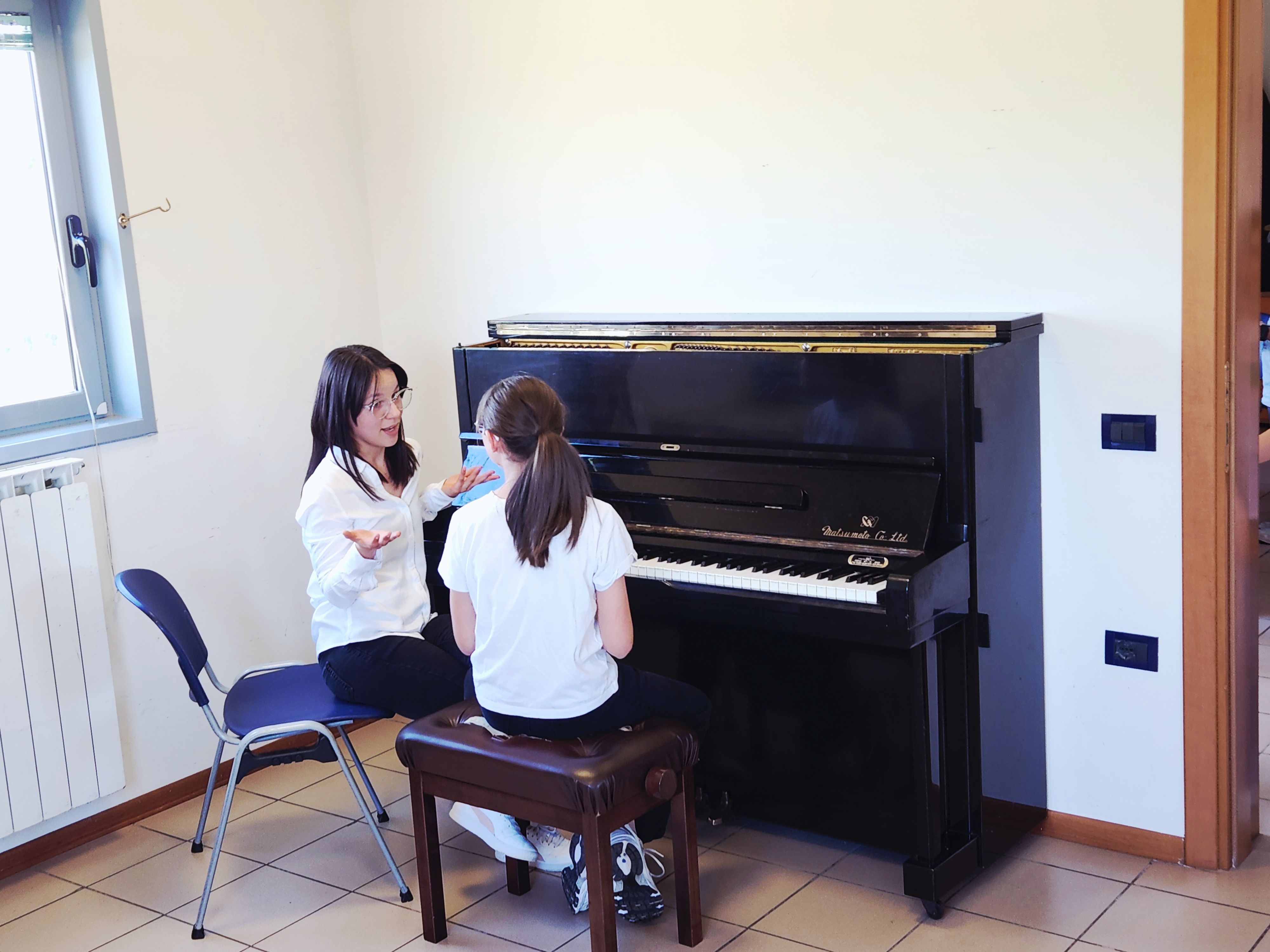 Lezione di pianoforte