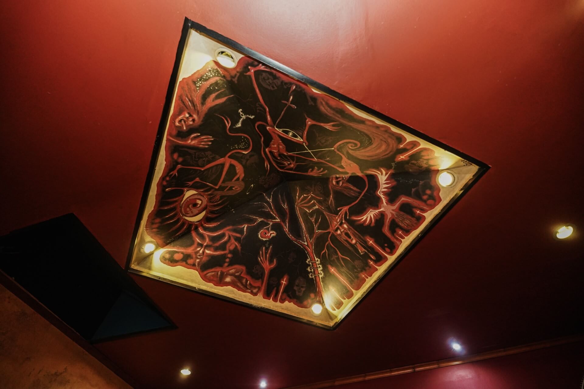 Custom ceiling artwork