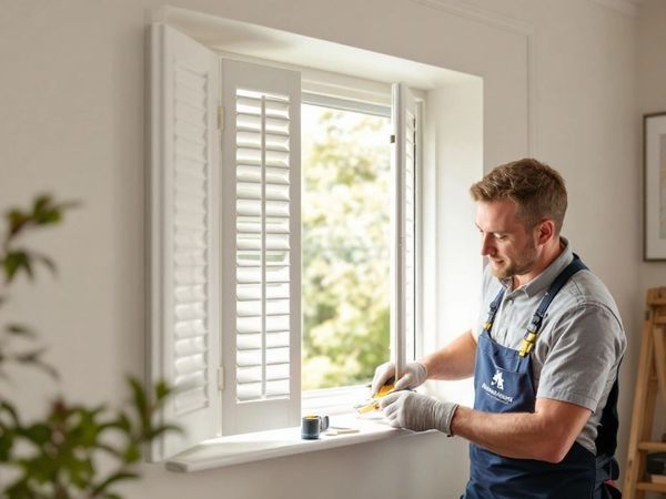 Professional installer at work