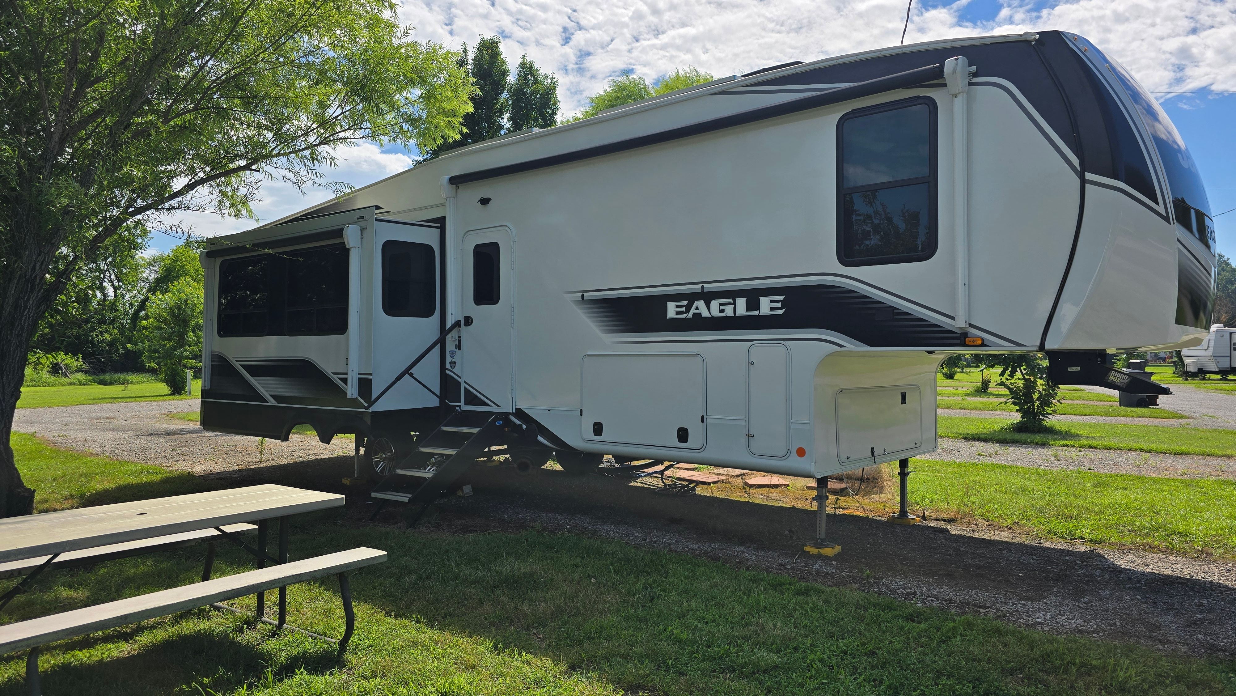 Jayco Eagle RV after cleaning