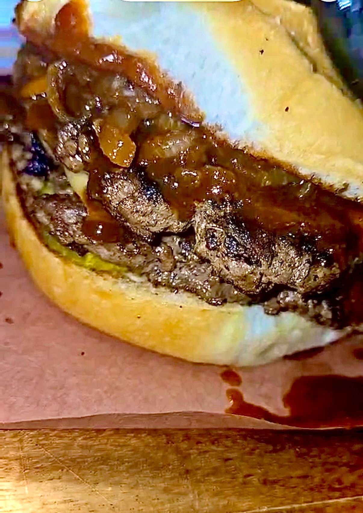 BARK'D smoked beef burger