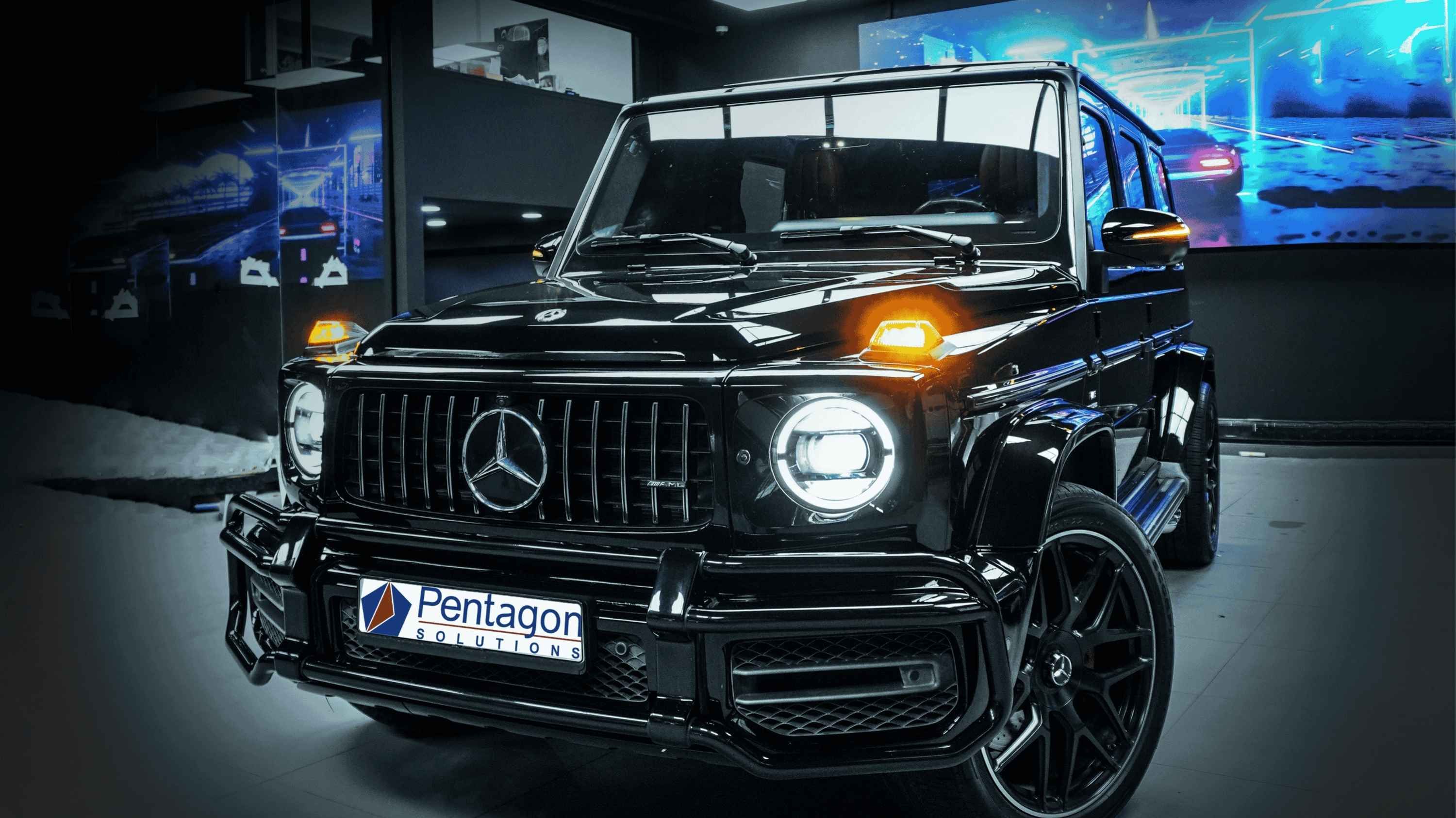 Mercedes G63 AMG Brabus — Pentagon Performance Dubai