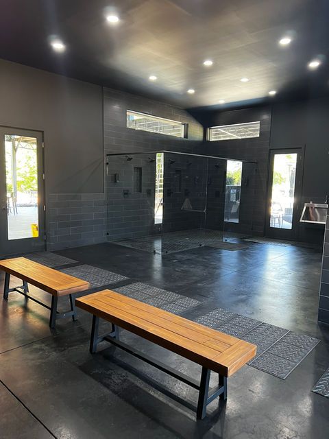 modern bathhouse