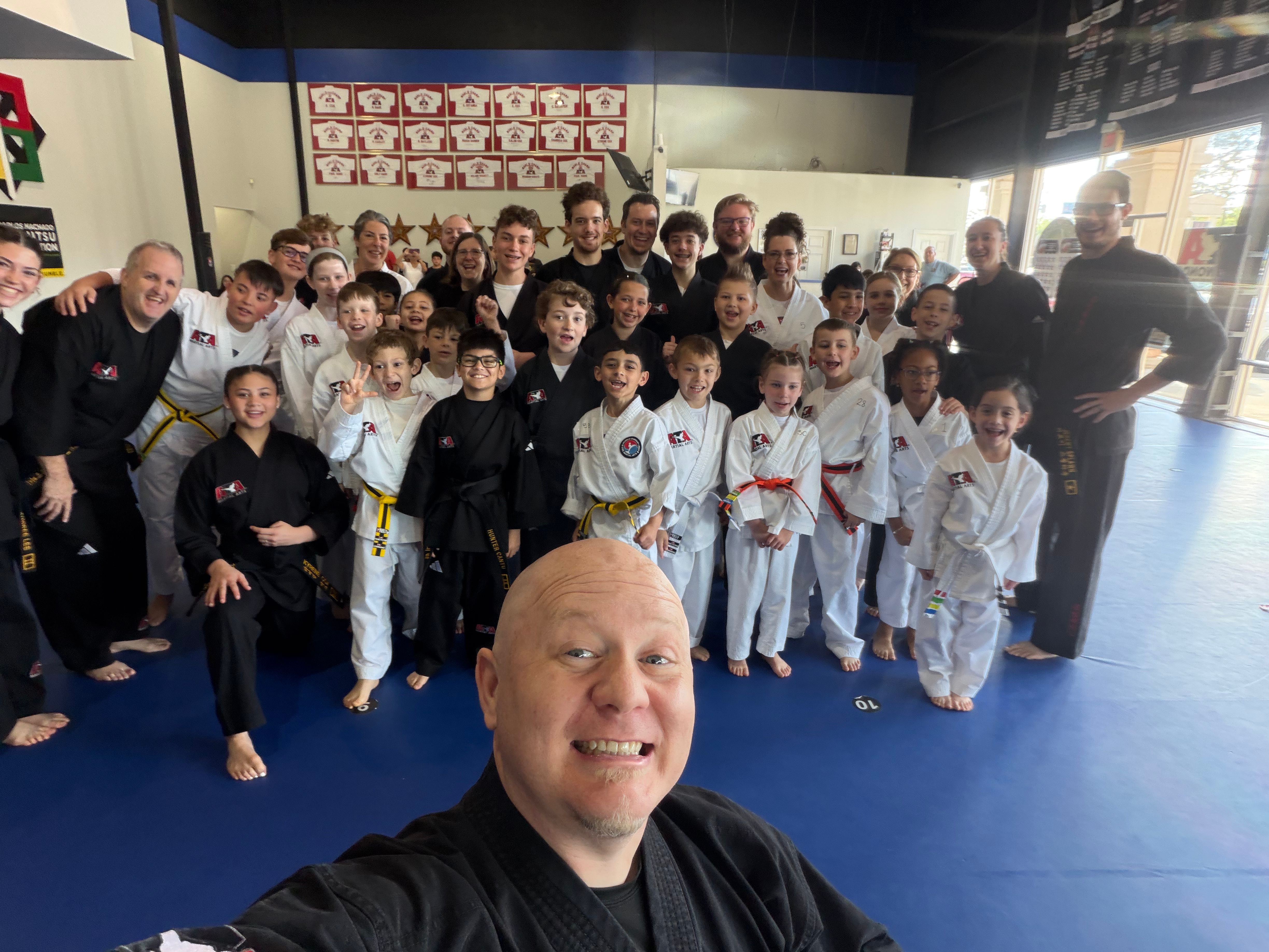 Cox Martial Arts group class