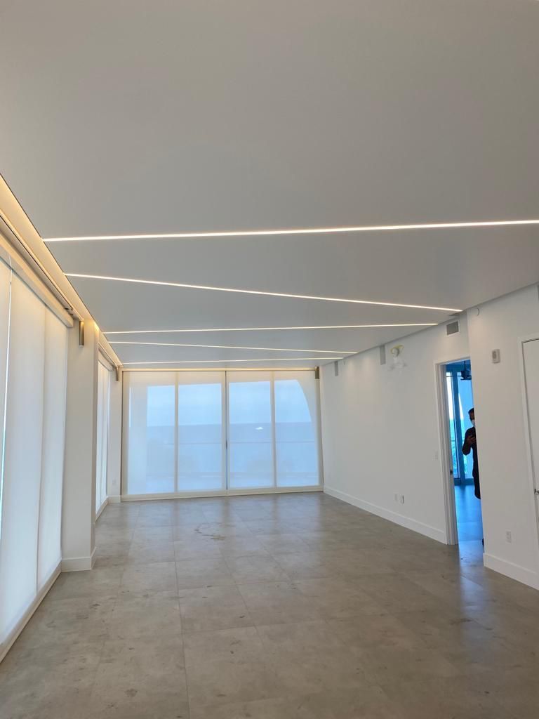 Stretch ceiling interior