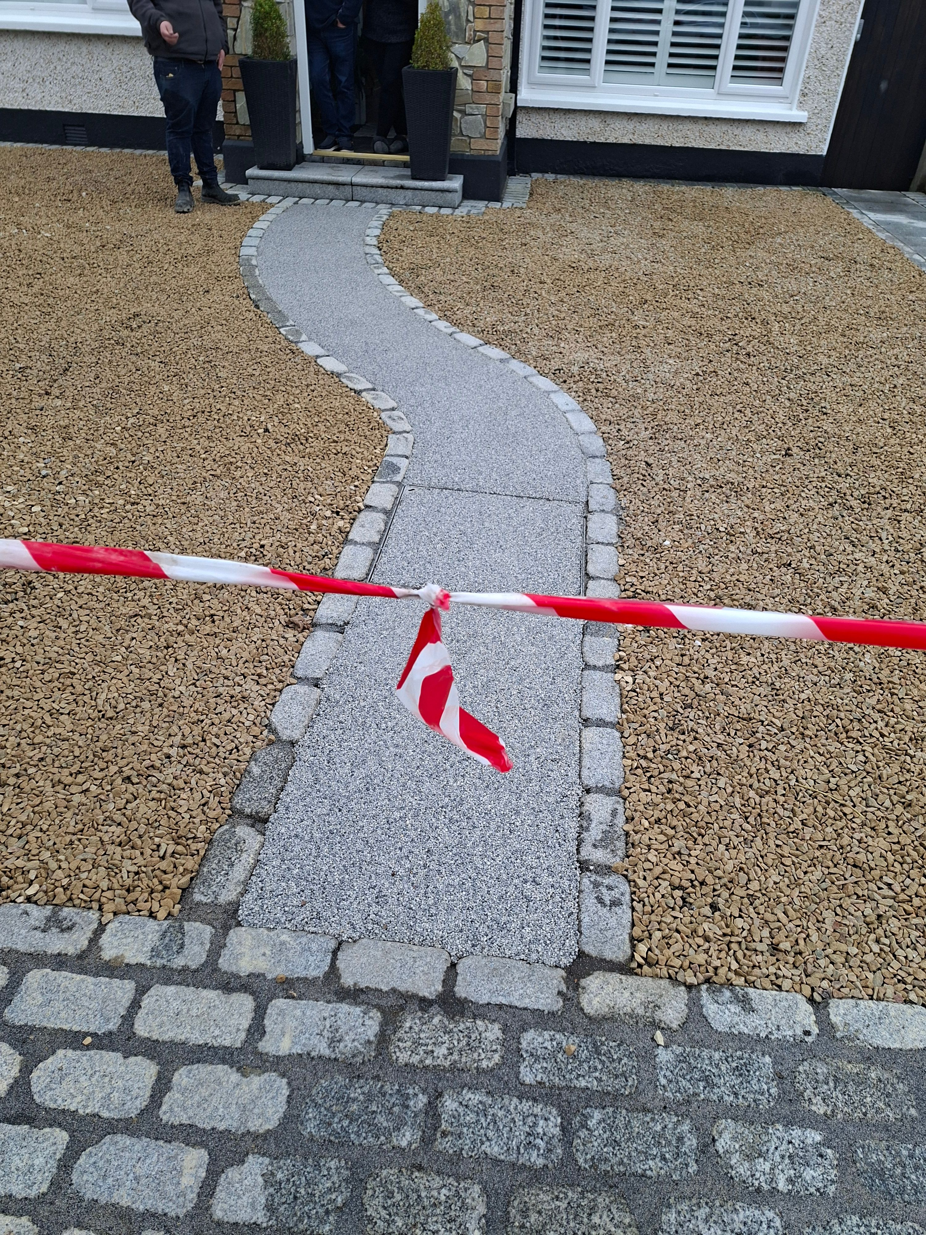 Resin bound pathway installation Dublin