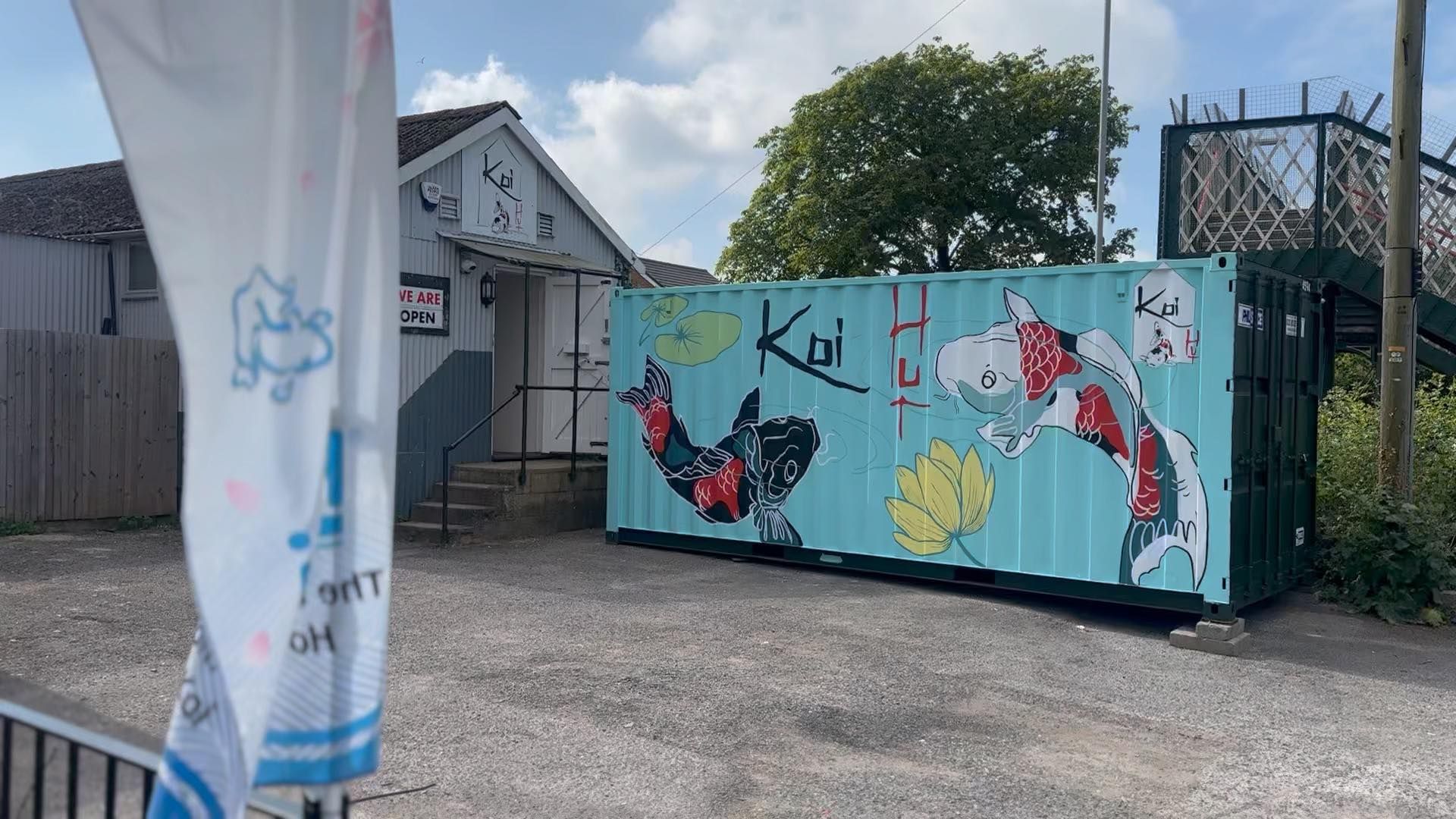 Koi Hut store exterior in Havant