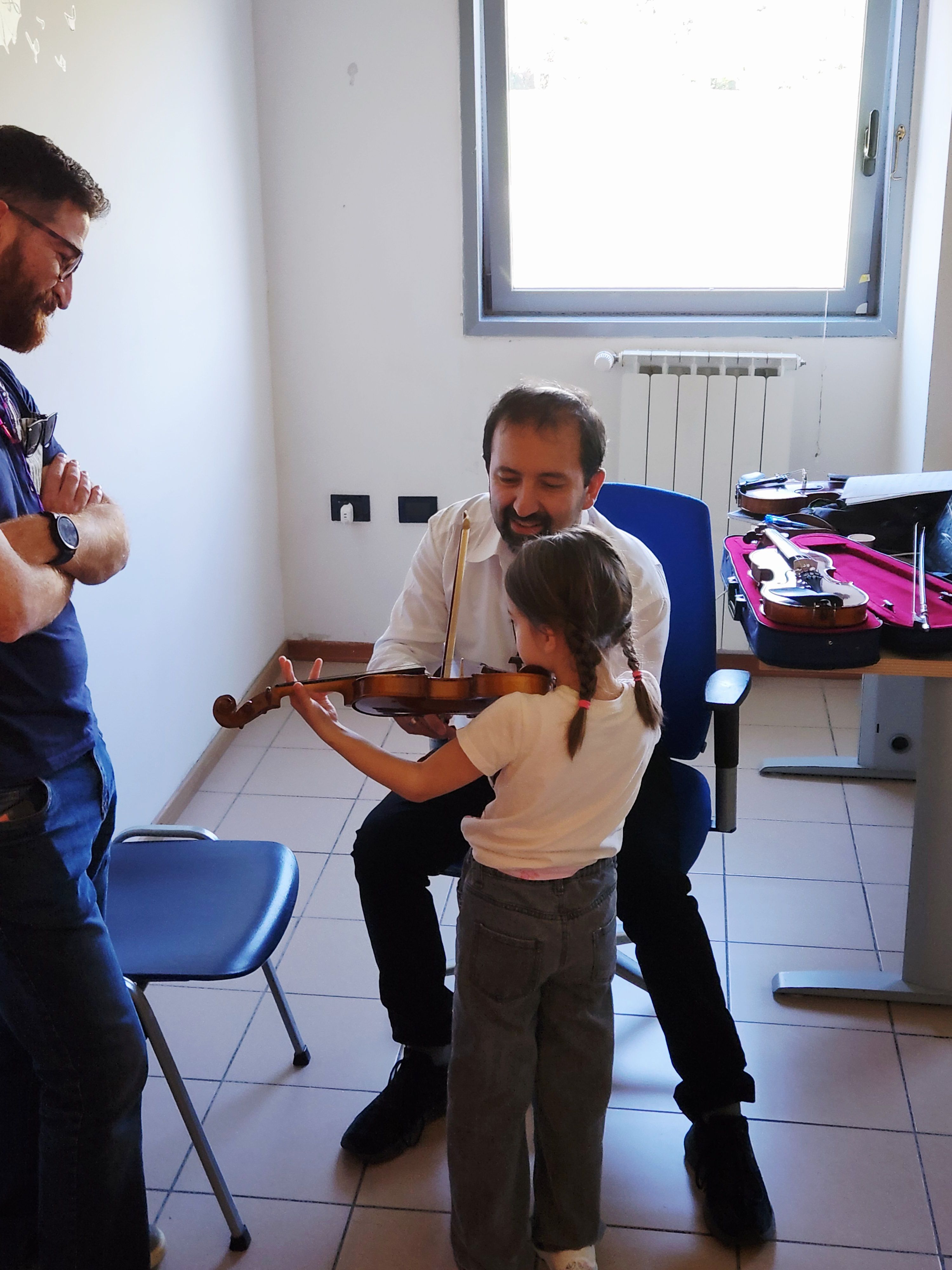 Lezione di violino