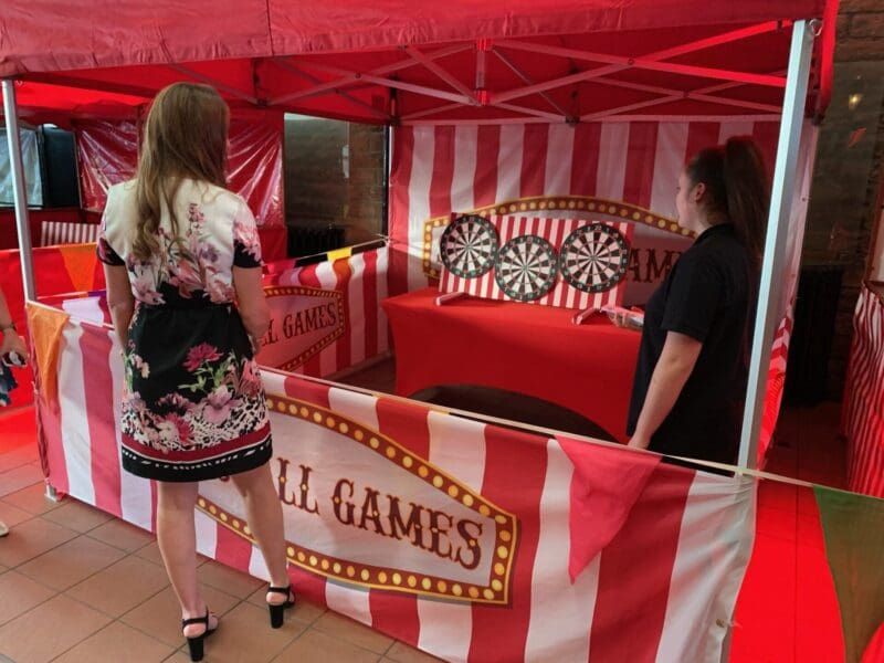 Families enjoying a corporate fun day in Lincolnshire