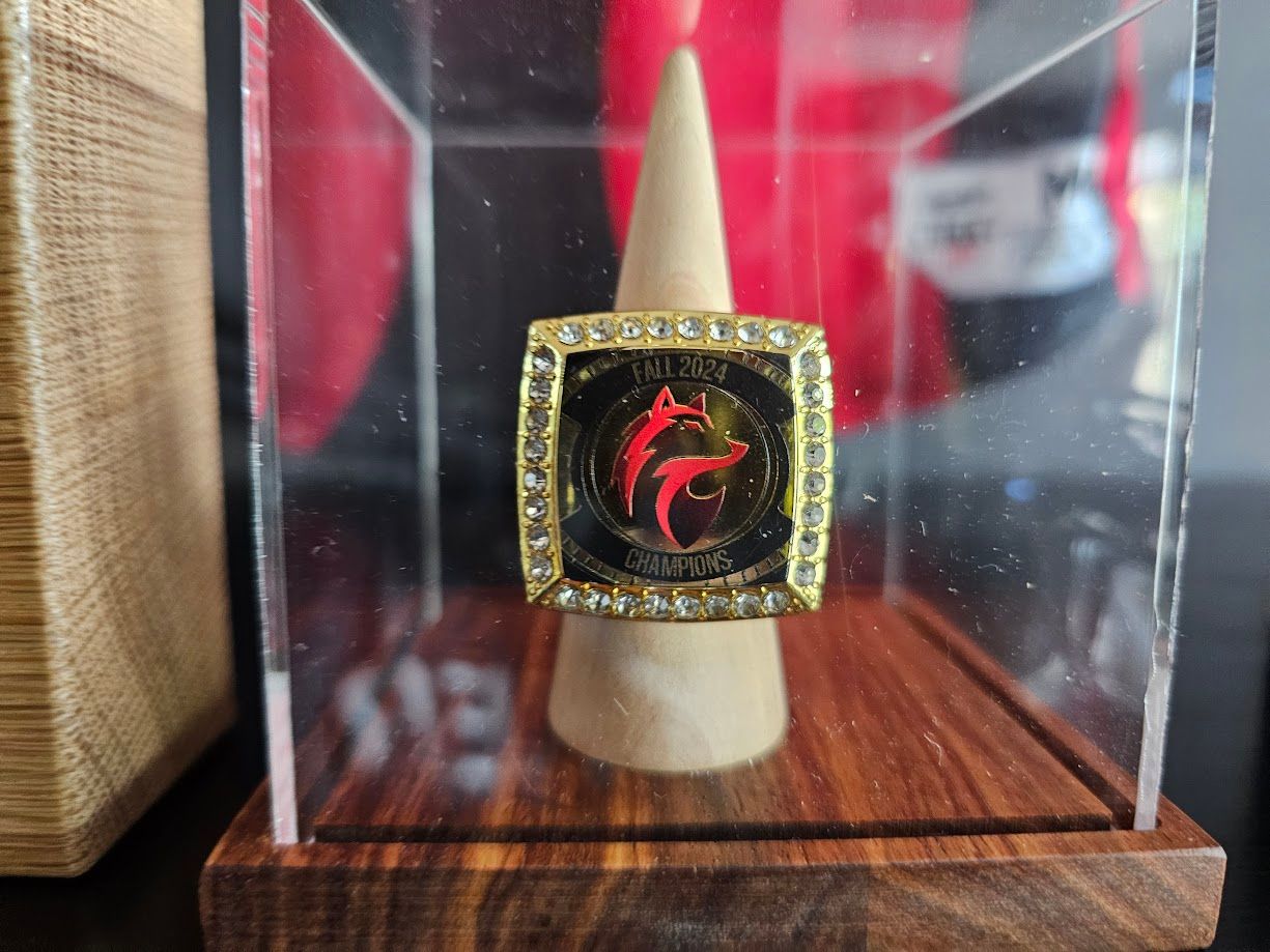Alpha Esports championship ring