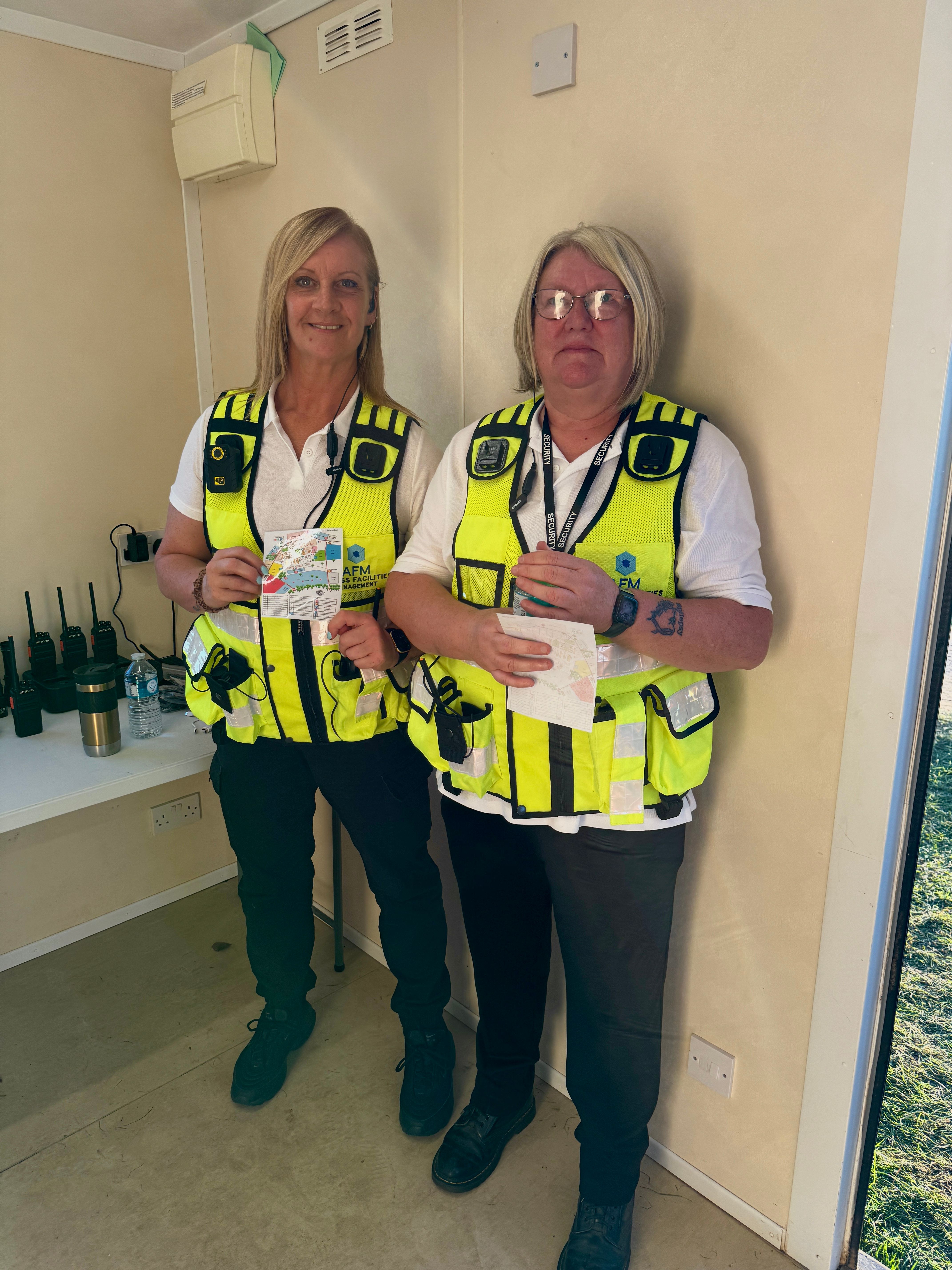 AFM control room team - Henham Show